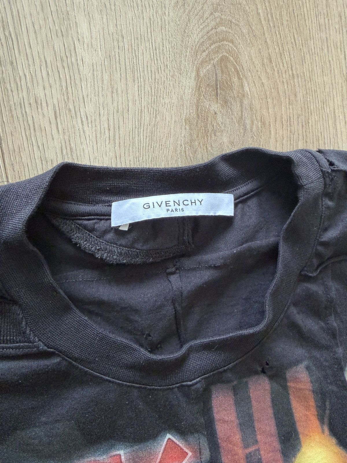 Givenchy Givenchy "Heavy Metal" Patchwork T-Shirt Size US M / EU 48-50 / 2 - 2 Thumbnail
