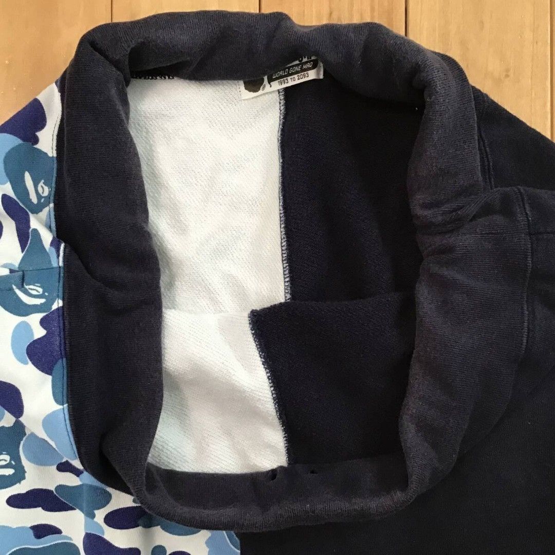 Bape BAPE Side Shark Sweat Shorts Navy x ABC camo blue ★size 2XL Size US 38 / EU 54 - 7 Thumbnail