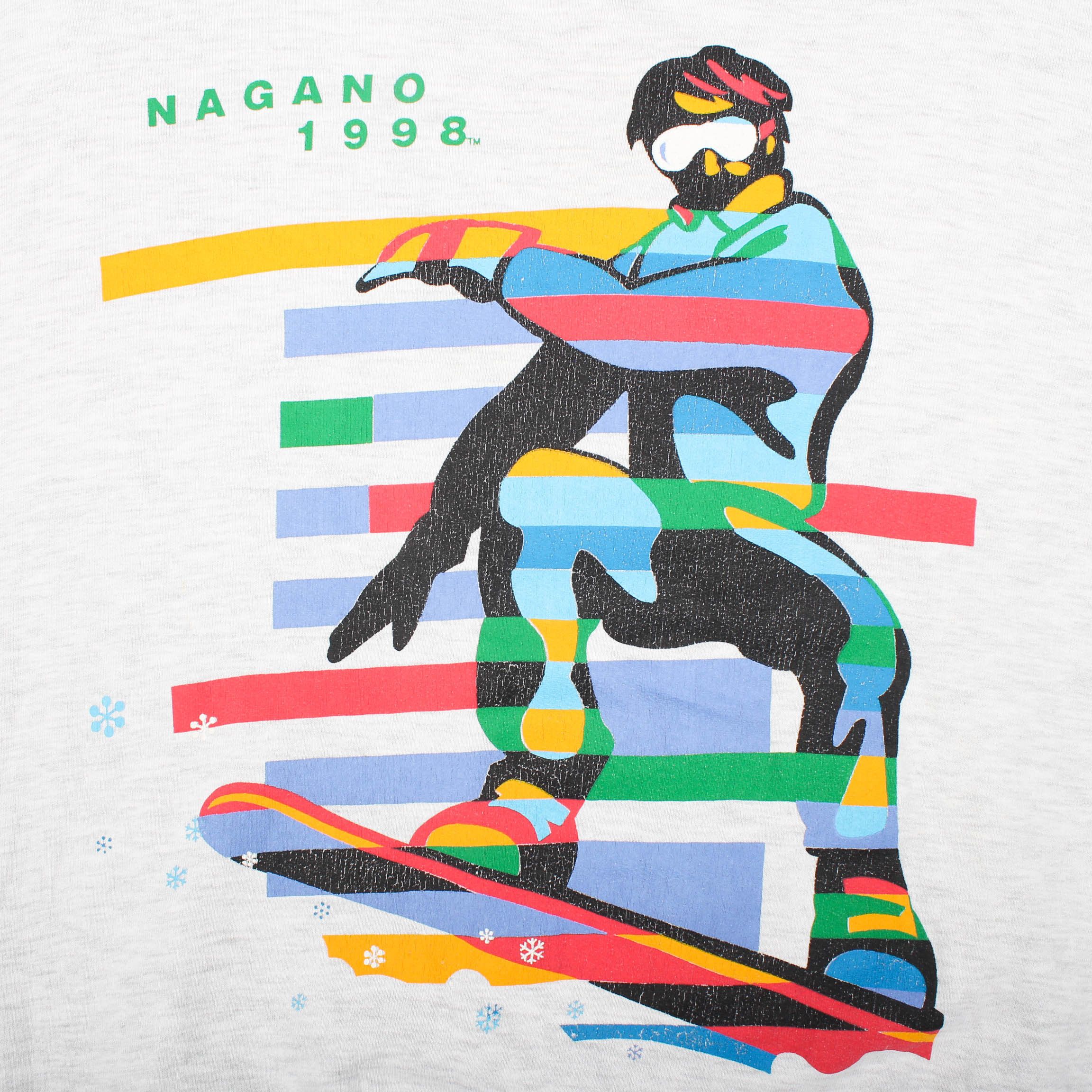USA Olympics Vintage Nagano 1998 Olympics Sweatshirt IBM Crewneck Size US L / EU 52-54 / 3 - 6 Thumbnail