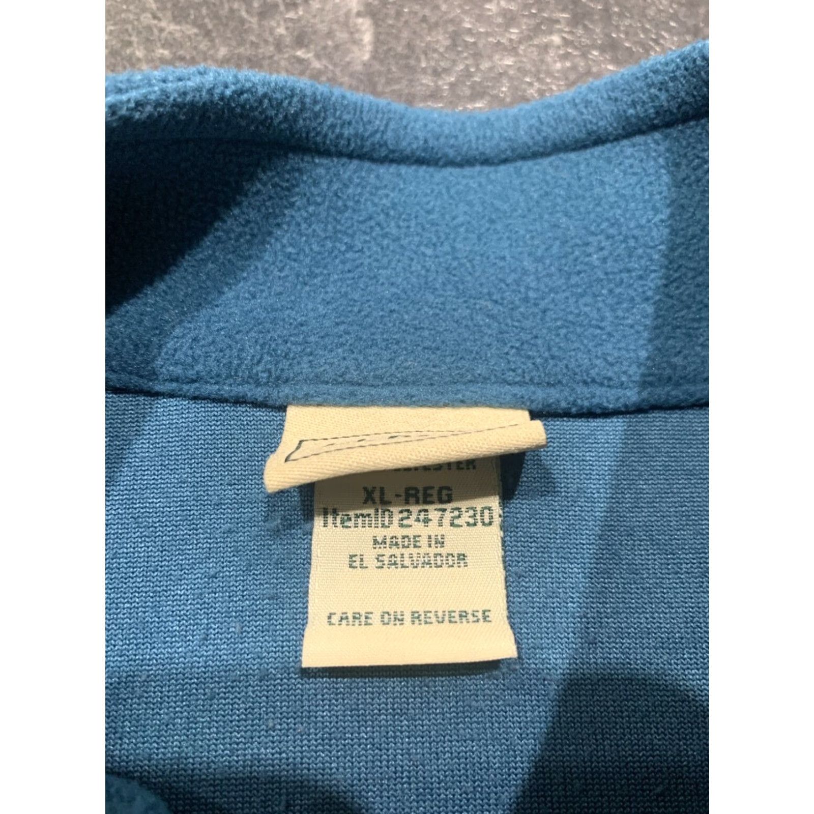 Vintage L.L. Bean Fleece Jacket Men XL Regular Aqua Blue Casual Zip Pockets Fall Winter Size US XL / EU 56 / 4 - 5 Thumbnail