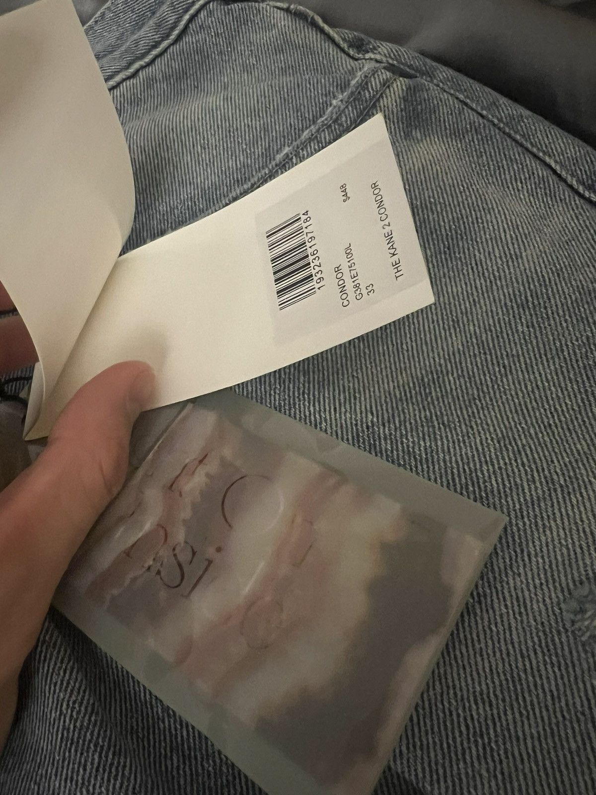 John Elliott John Elliott “The Kane 2” condor denim 33 brand NEW Size US 33 - 10 Thumbnail