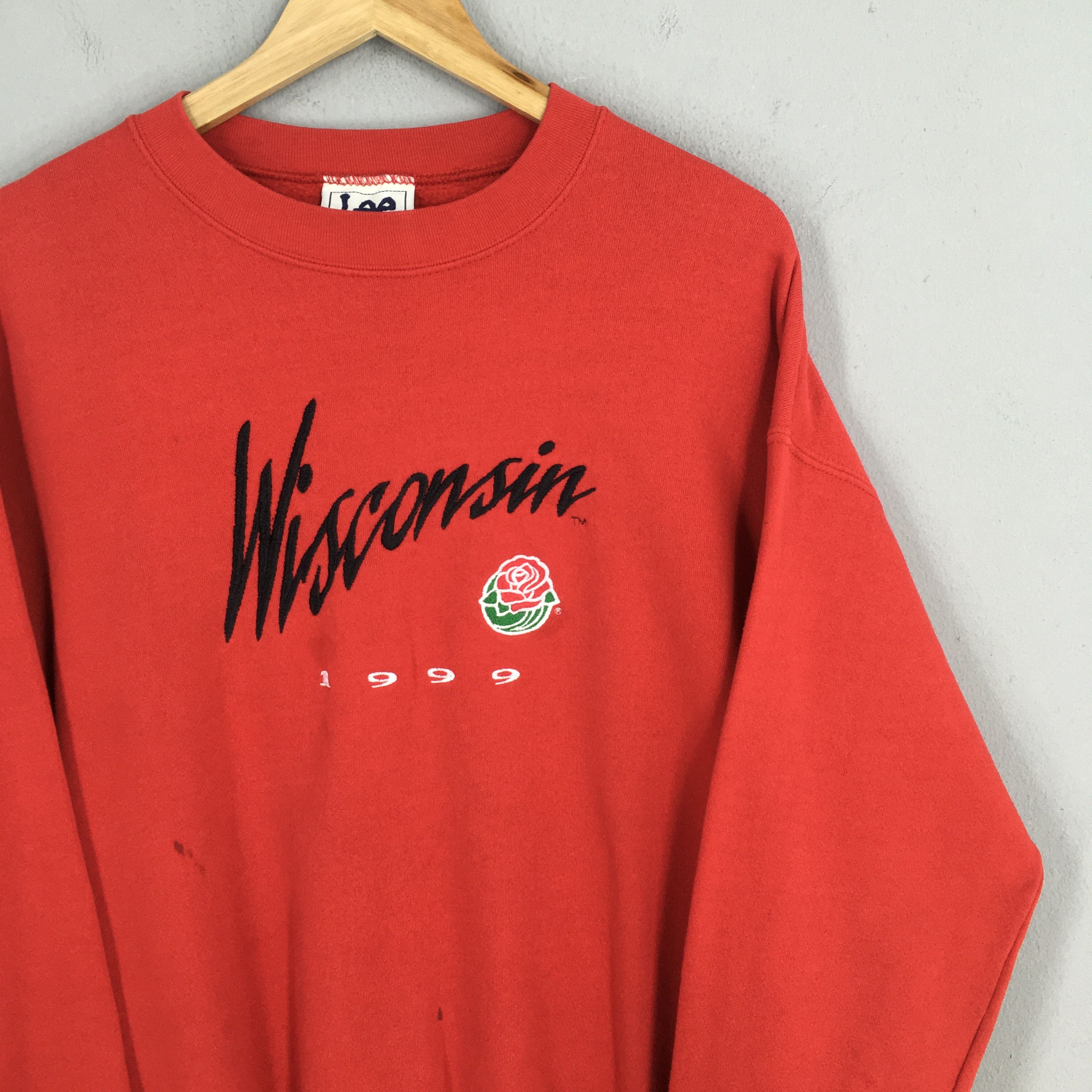 NCAA Vintage Wisconsin Badgers Sweatshirt Large Size US L / EU 52-54 / 3 - 2 Thumbnail