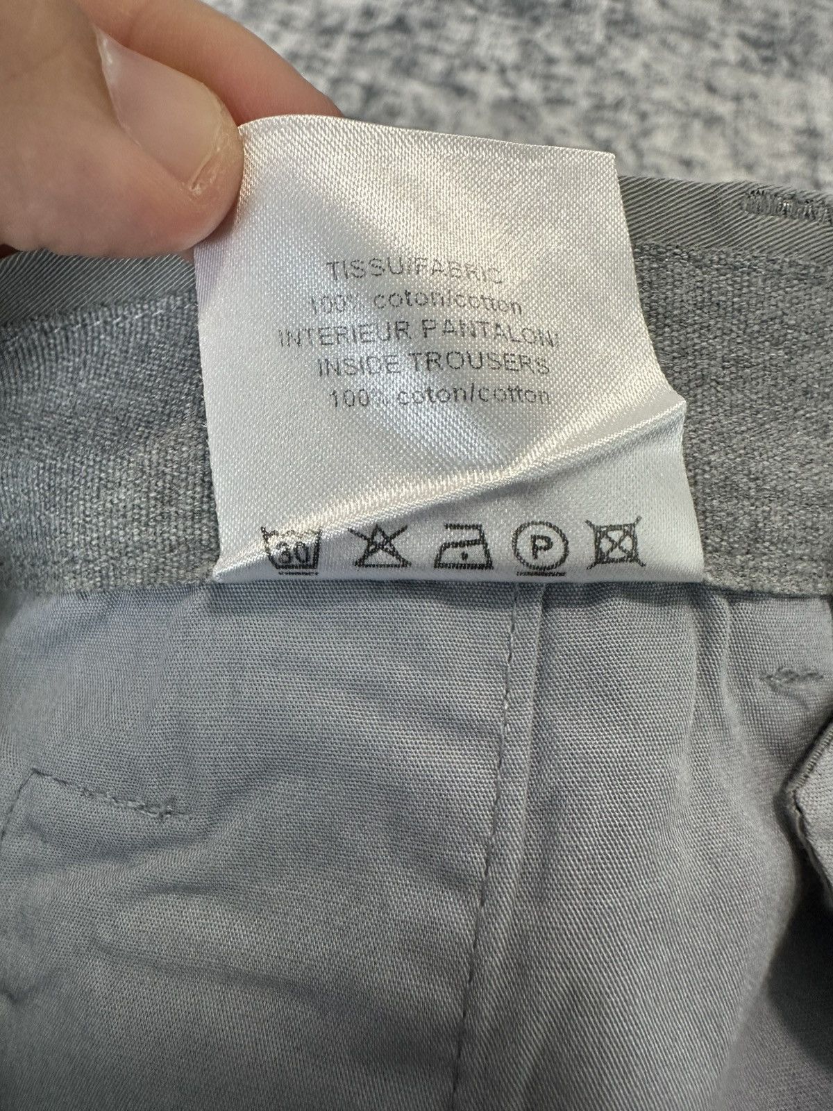 Lanvin Lanvin Trouser Zip Bottom 44 Small Size US 44 / EU 60 - 13 Thumbnail
