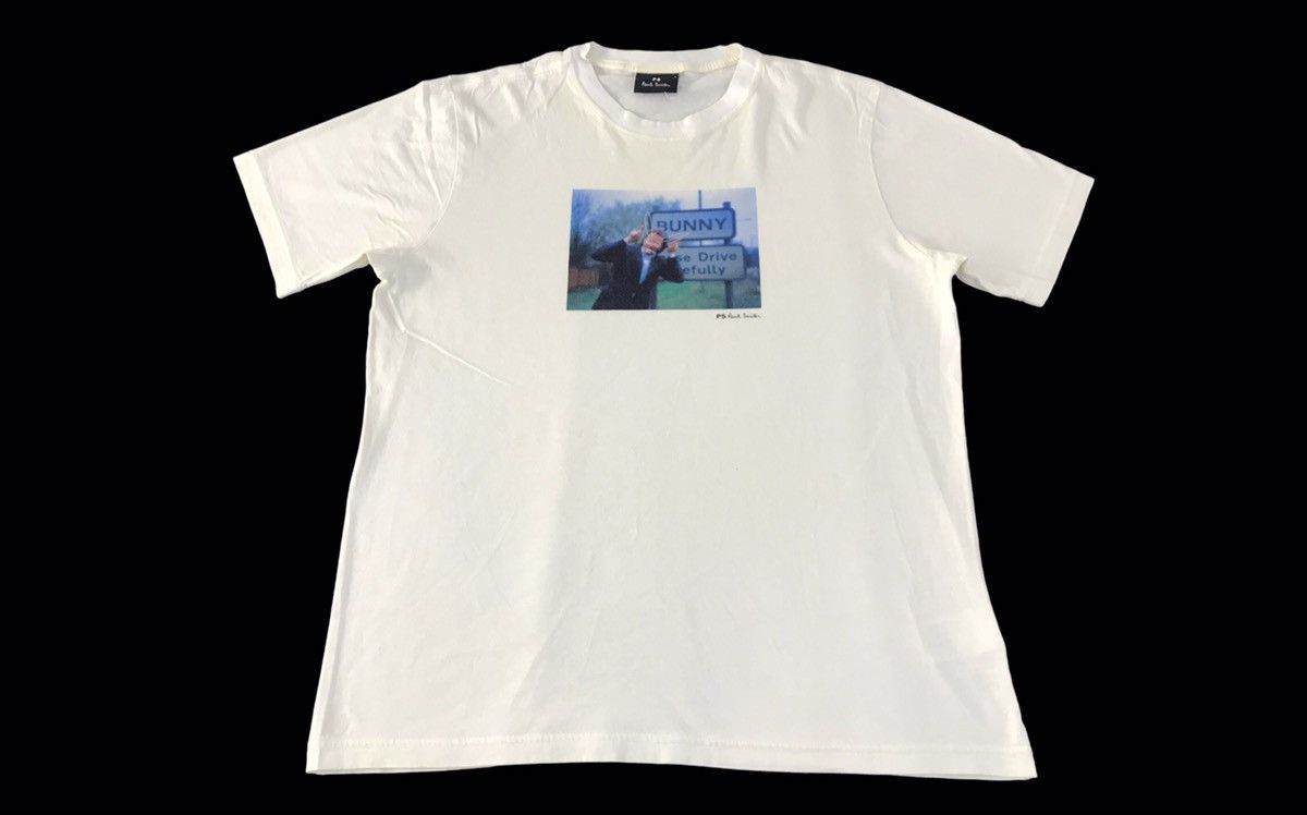Paul Smith Hype PS Paul Smith Big Bunny Box Logo Printed Tee Size US M / EU 48-50 / 2 - 1 Thumbnail