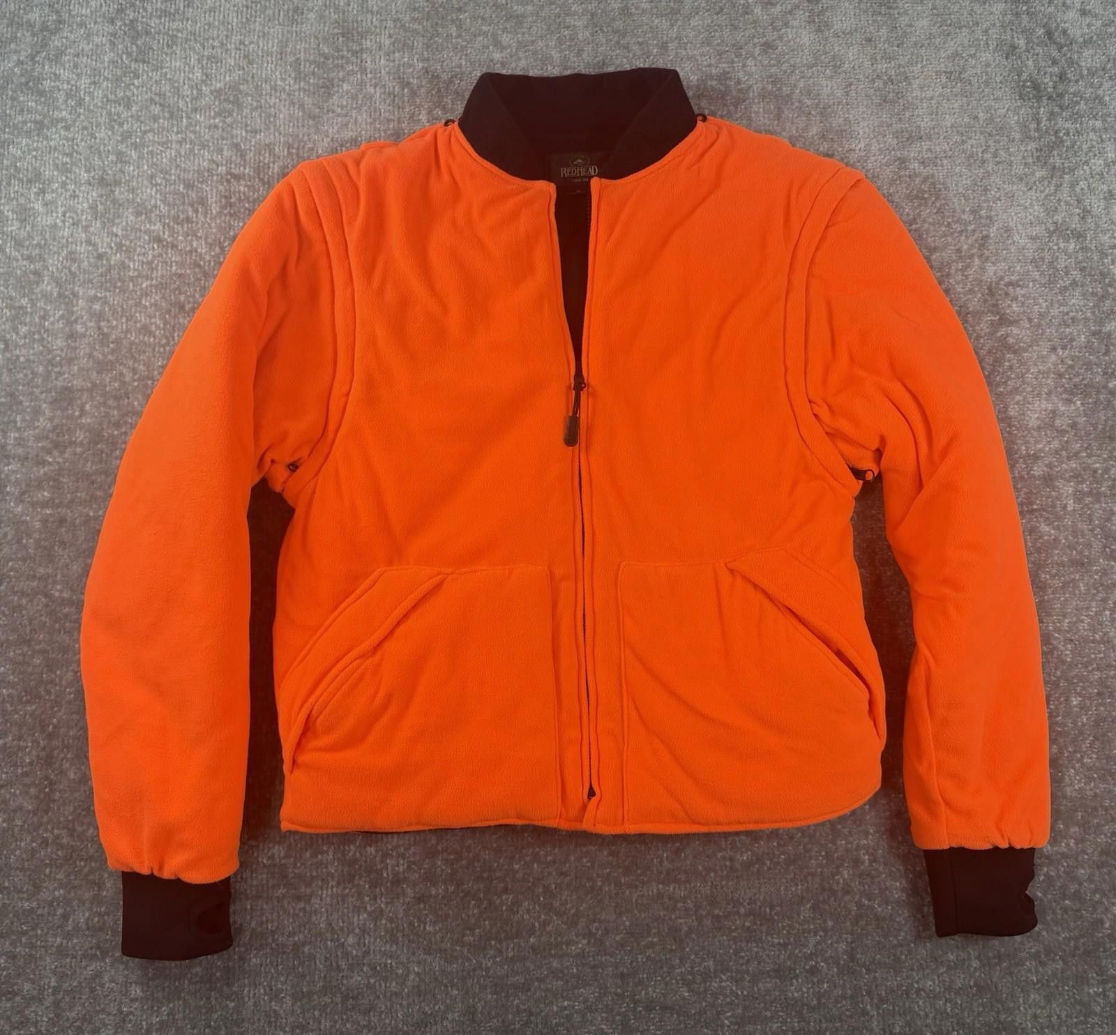 Redhead Mens Red Head Quilted Neon Orange Hunting Jacket Size Medium Size US M / EU 48-50 / 2 - 1 Thumbnail