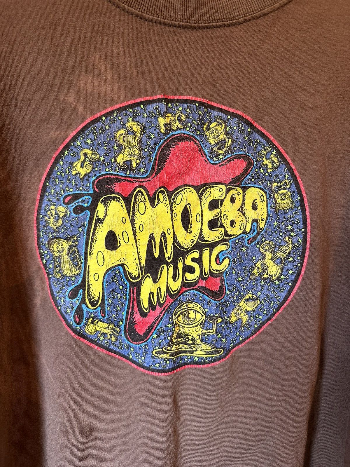 Vintage Vintage Amoeba Music T-Shirt Size US L / EU 52-54 / 3 - 2 Thumbnail