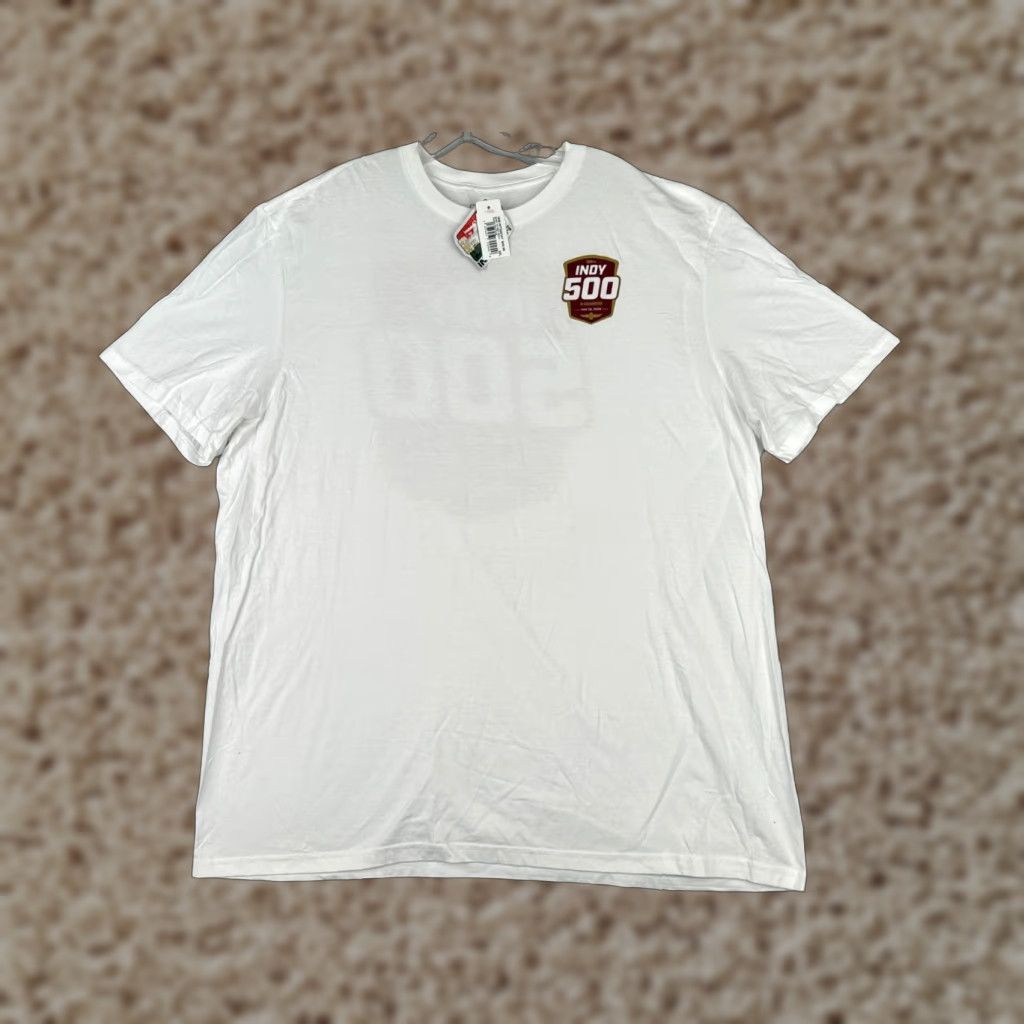 Vintage Legends Global Merchandise Indy 500 Shirt Men 3XL White Short Sleeve Crew Neck IMS Indycar NEW Vintage: No Cars Racing All Seasons 2020s Mens Size US XXL / EU 58 / 5 - 1 Thumbnail
