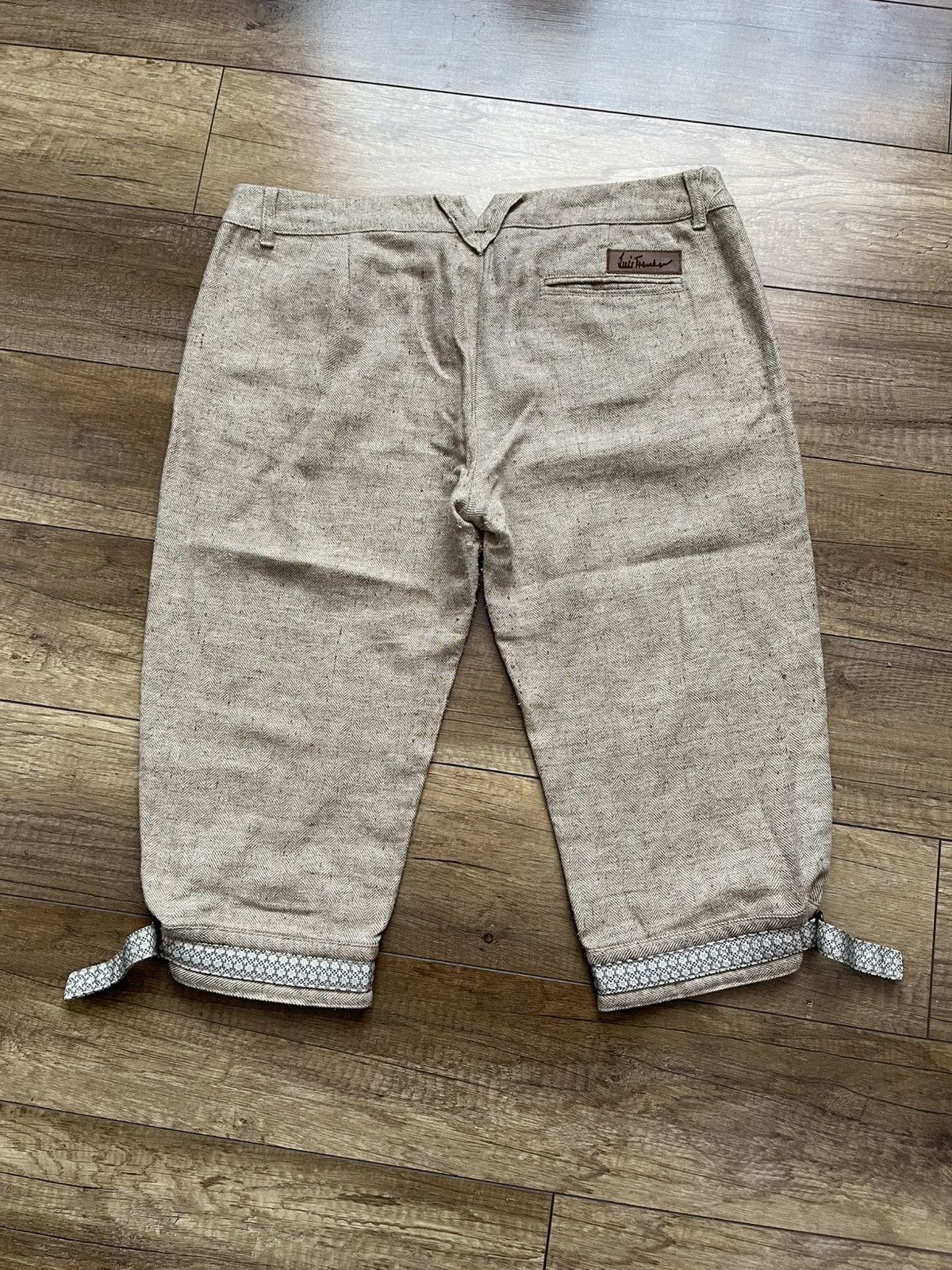 Luis Trenker Italy Linen Shorts