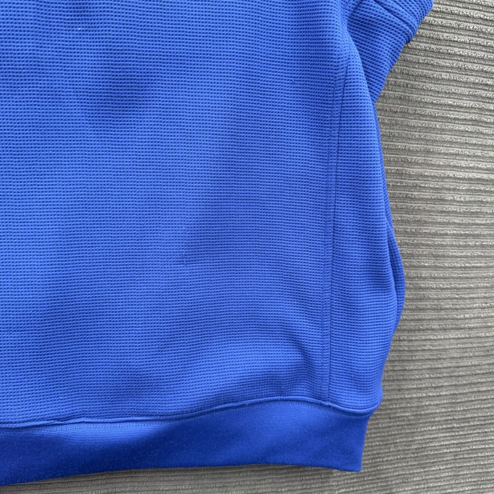 Izod IZOD Vest Men Large Blue Polyester Golf Windbreaker Full Zip Pockets Outdoor Athletic Shirt Size US L / EU 52-54 / 3 - 7 Thumbnail