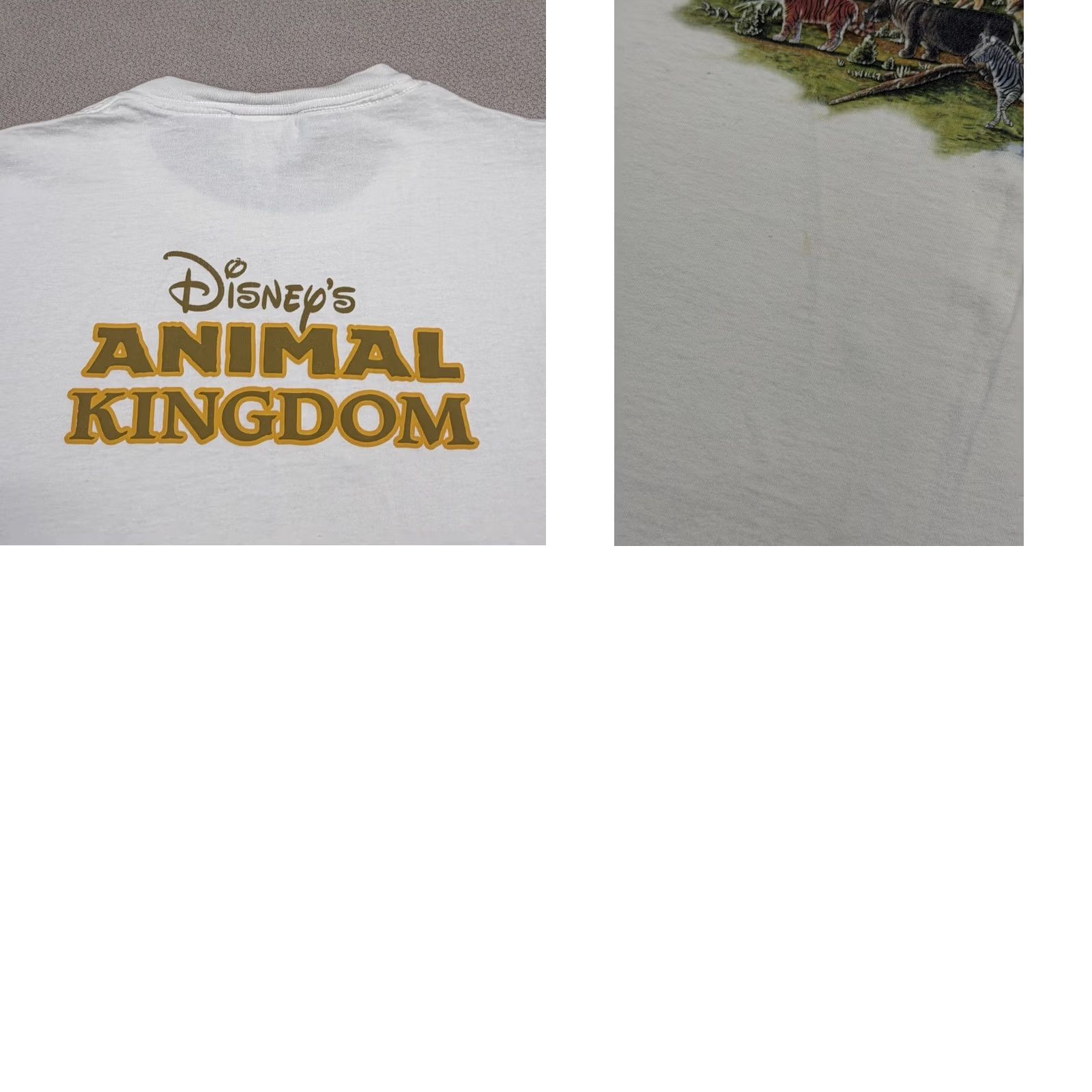 Disney VINTAGE Disney Animal Kingdom Tree Of Life Shirt Mens Size XL White 90s USA Size US XL / EU 56 / 4 - 8 Thumbnail