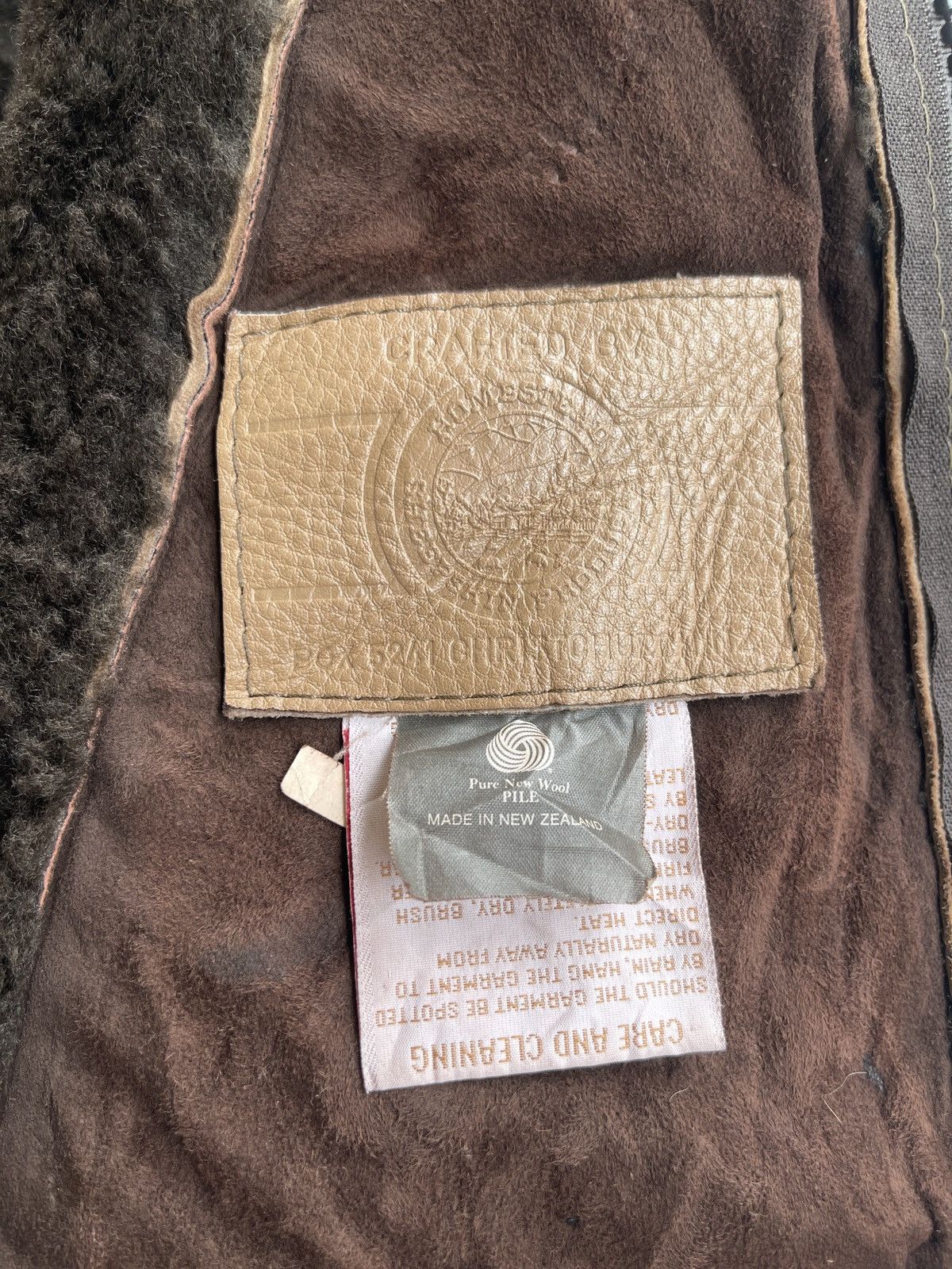 Vintage Vintage Sheepskin Shearling Suede Leather Vest Size US S / EU 44-46 / 1 - 12 Thumbnail