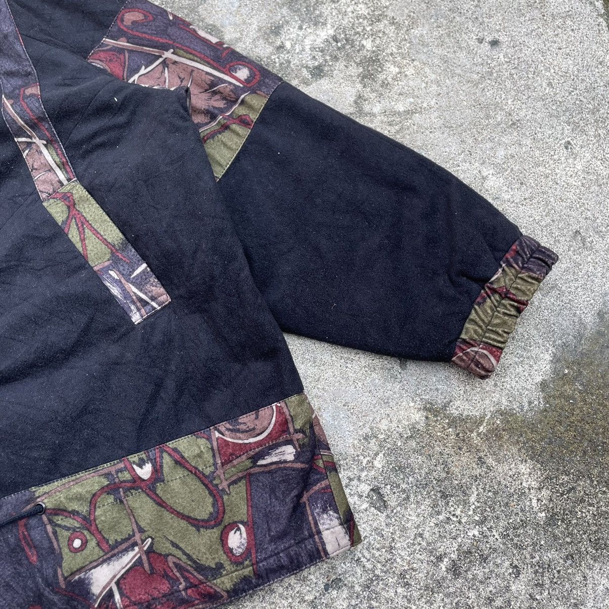 Japanese Brand × Vintage 🔥Rare🔥🇯🇵Sophiscated Natural Nice Design Wool Zipper Jacket Size US L / EU 52-54 / 3 - 7 Thumbnail