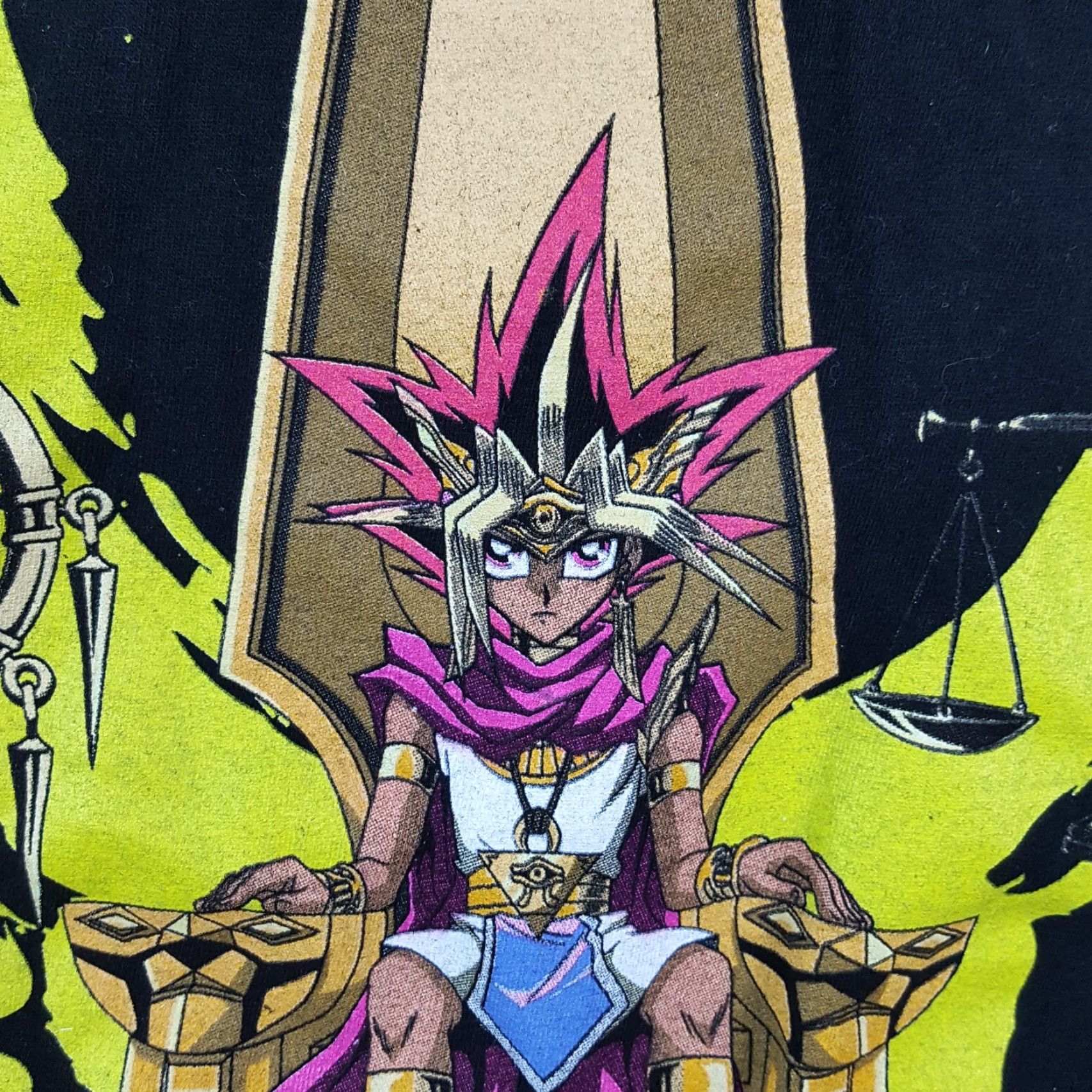 Etro VINTAGE Konami Yu-Gi-Oh! T-Shirt Men Medium Retro Anime Cartoon Y2K Black Size US M / EU 48-50 / 2 - 3 Thumbnail