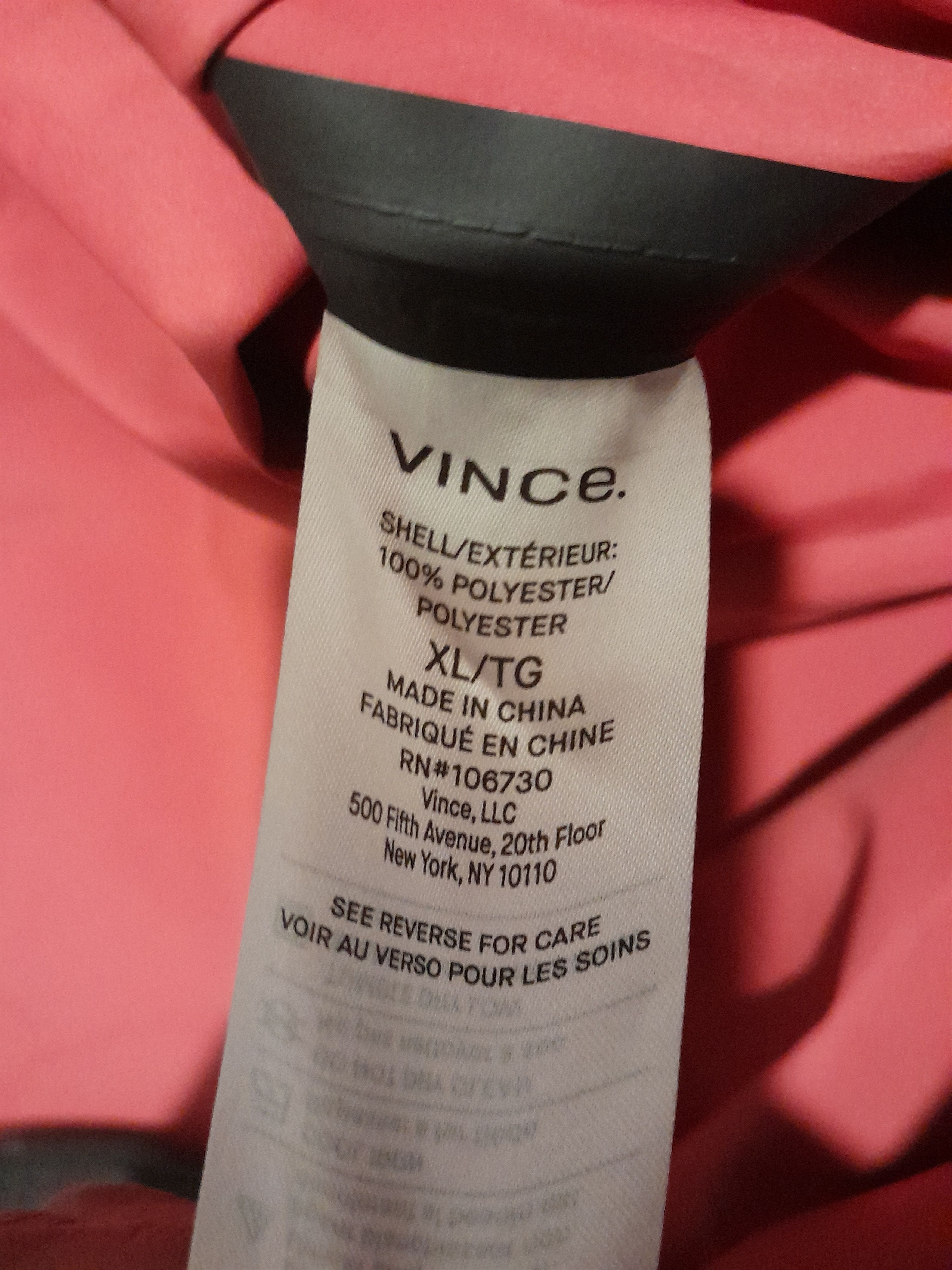 Vince Vince jacket/ raincoat Size US L / EU 52-54 / 3 - 4 Thumbnail