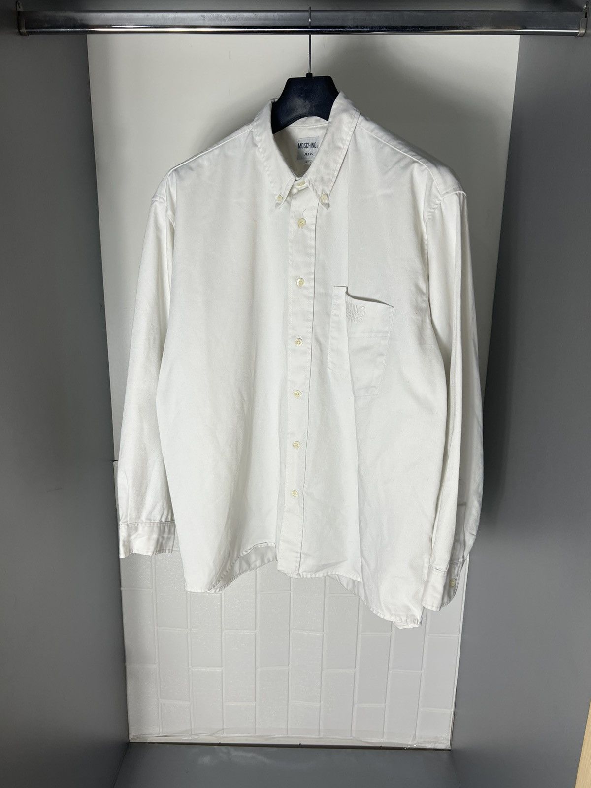 VERY RARE LOVE MOSCHINO LONG SLEEVE SHIRT DESIGNER Y2K 90s