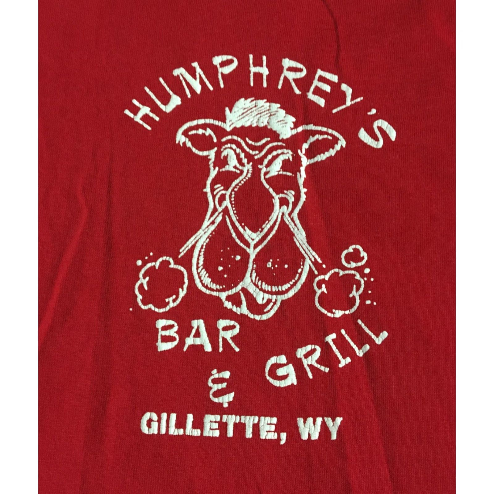 Alife VINTAGE Humphreys Bar Life Is Short Hump Hard Faded Shirt XL Red Mens T-Shirt Punk Grunge 90s Bar Beer Motorcycle Rockabilly Funny Hump Size US XL / EU 56 / 4 - 4 Thumbnail