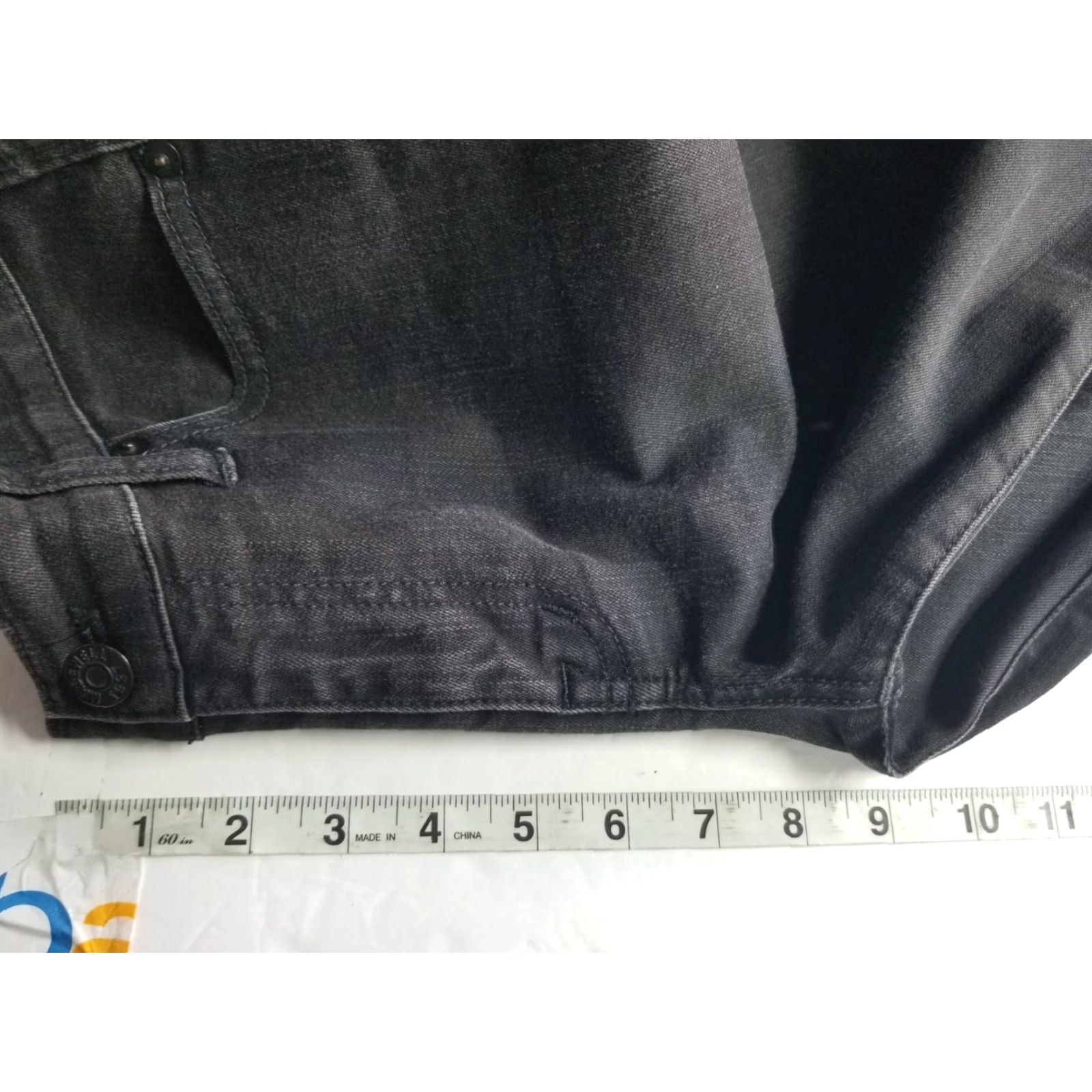 Madewell Madewell Jeans Women's Black Denim Skinny Mid Rise 27 Size 27 5-Pocket Design Stretch Size 27" / US 4 / IT 40 - 4 Thumbnail