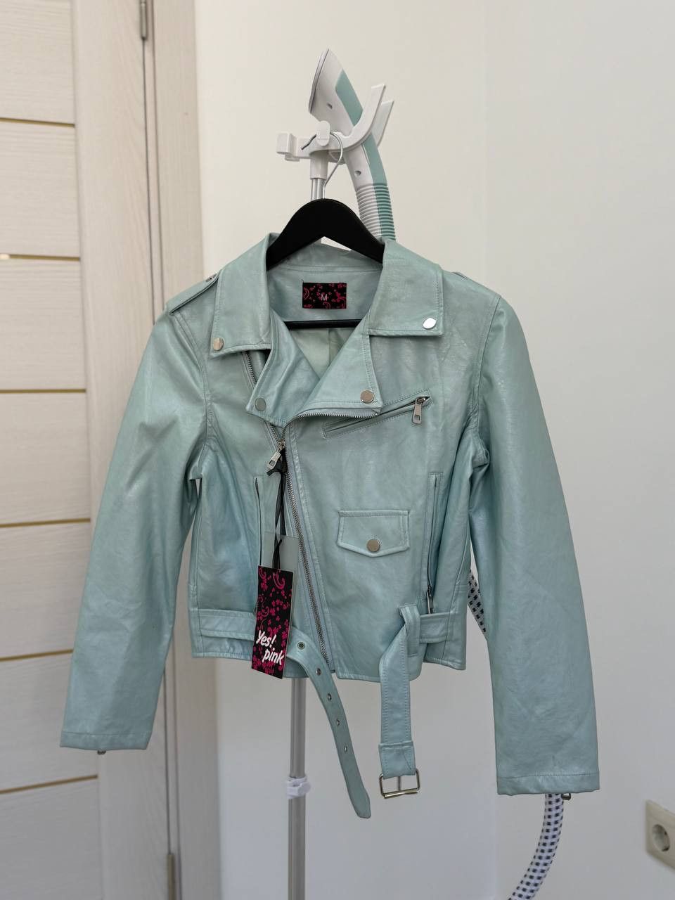 14th Addiction VINTAGE ARCHIVE BIKER MOTO 00s leather JACKET Size US S / EU 44-46 / 1 - 4 Thumbnail