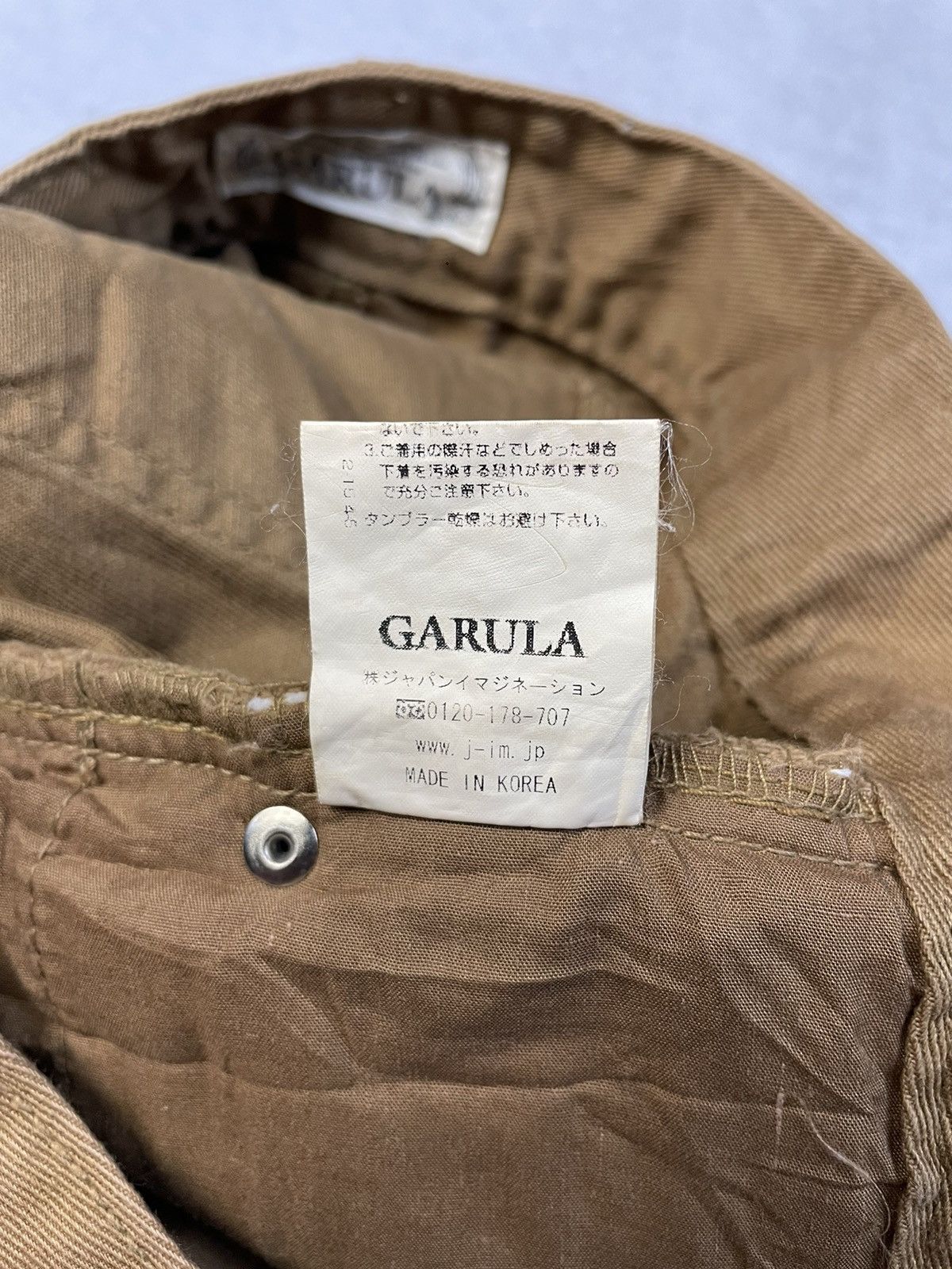 Japanese Brand 2000s Garula Gyaru Gal Studded Distressed Low Rise Shorts Size 27" / US 4 / IT 40 - 14 Thumbnail