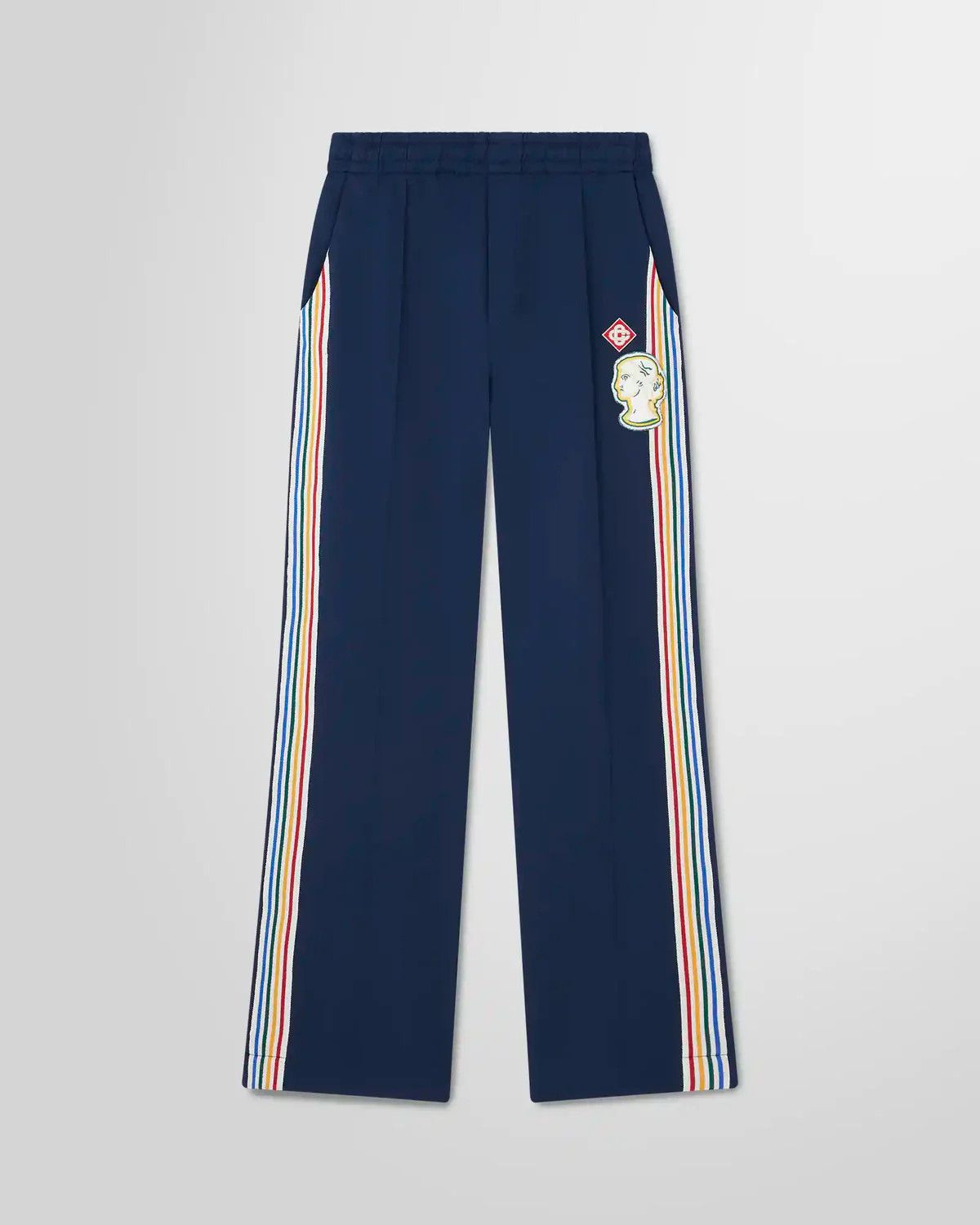 Casablanca o1mle0126 Varsity Track Pants in Navy Blue Size US 30 / EU 46 - 1 Thumbnail