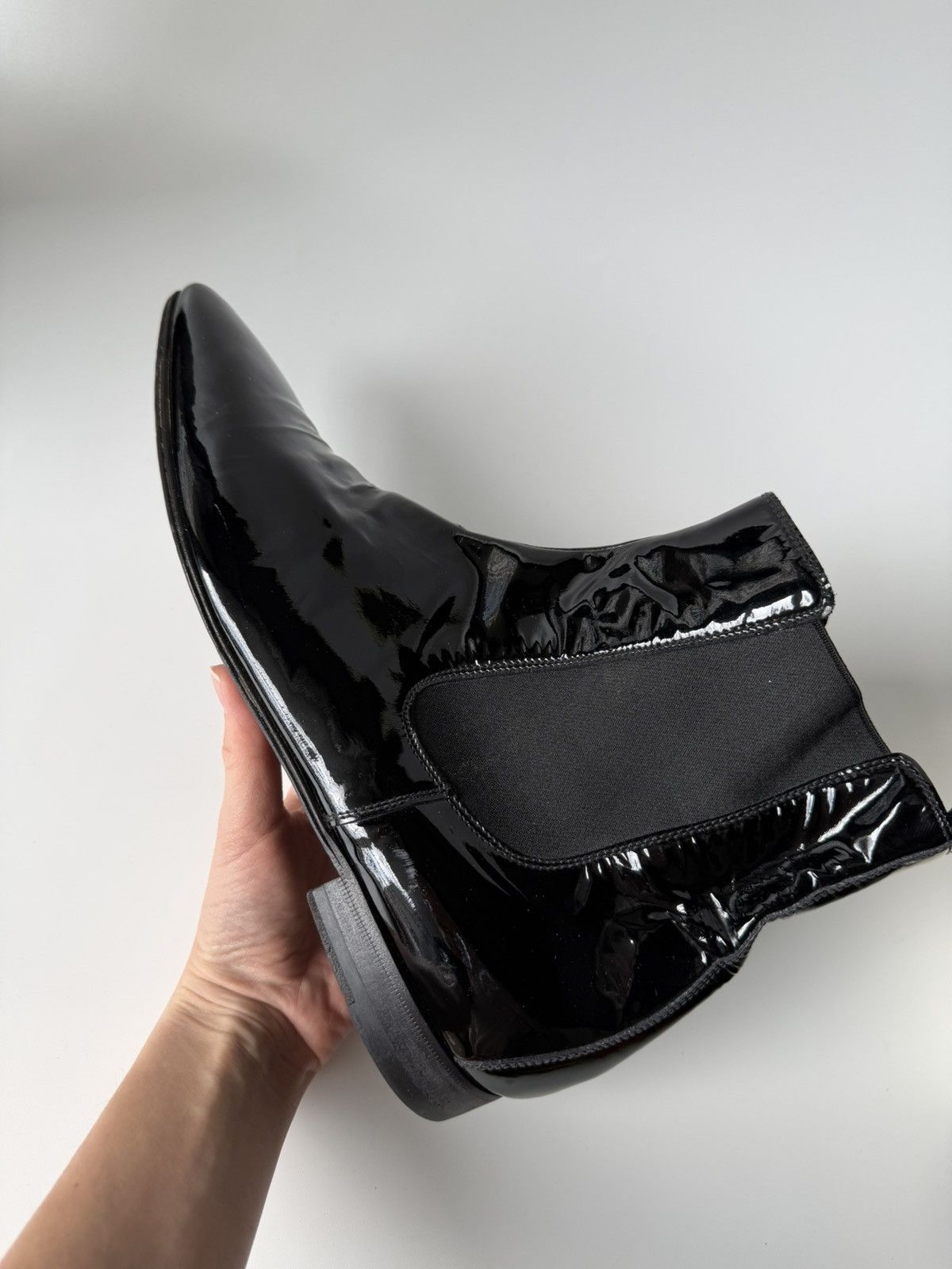 Dolce & Gabbana Dolce & Gabbana men leather chelsea classic ankle boots IT45 Size US 11.5 / EU 44-45 - 8 Thumbnail