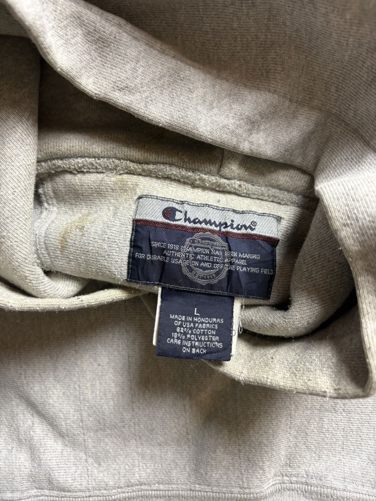 Champion Vintage Champion Georgia Tech Spellout Pullover Hoodie Large Size US L / EU 52-54 / 3 - 3 Thumbnail
