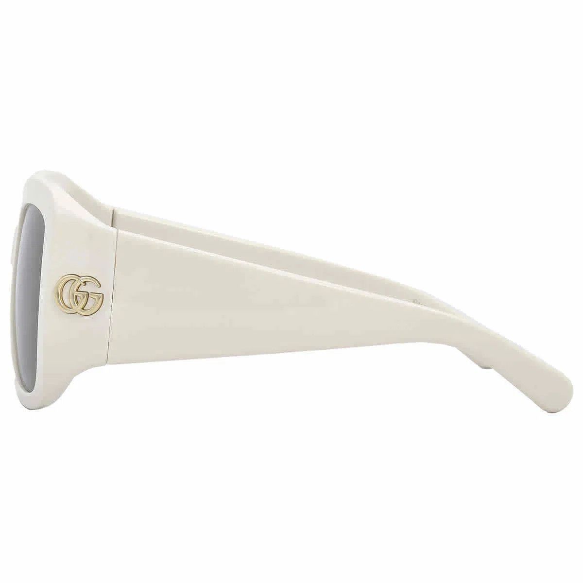 Gucci NEW GUCCI GG1402S-004 Ivory White Size ONE SIZE - 5 Thumbnail