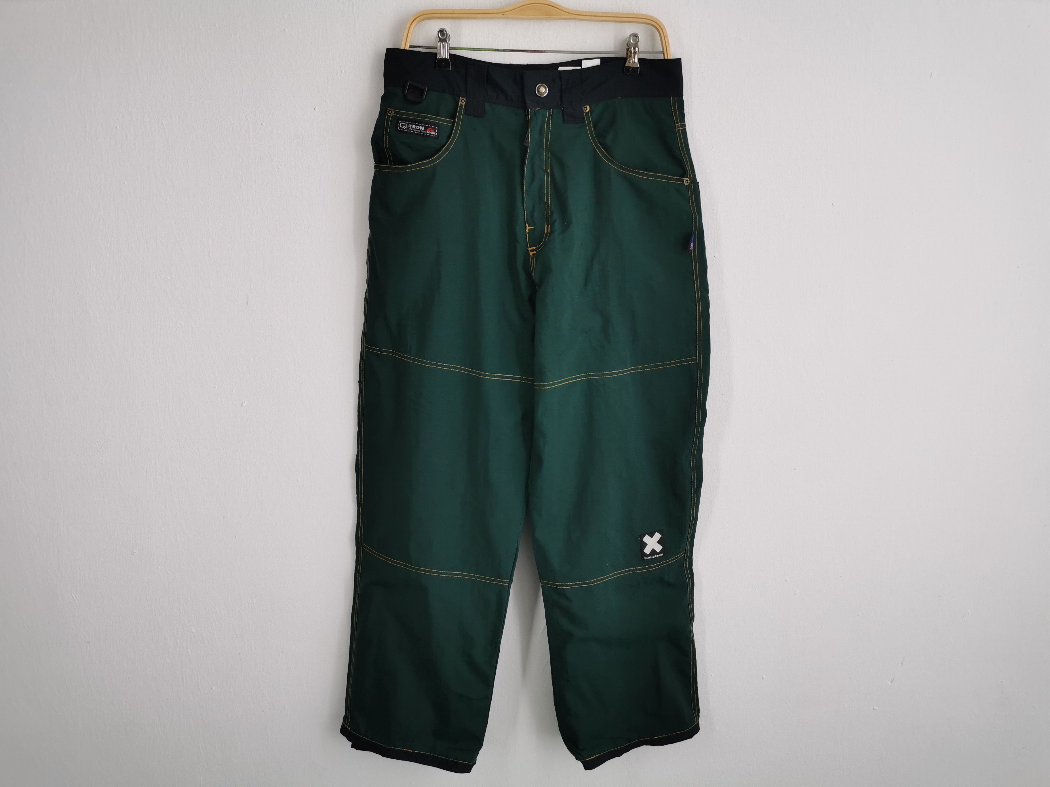 Quiksilver Vintage Quiksilver Australia Tracksuit Ski Pants Size L Size US 33 - 2 Thumbnail