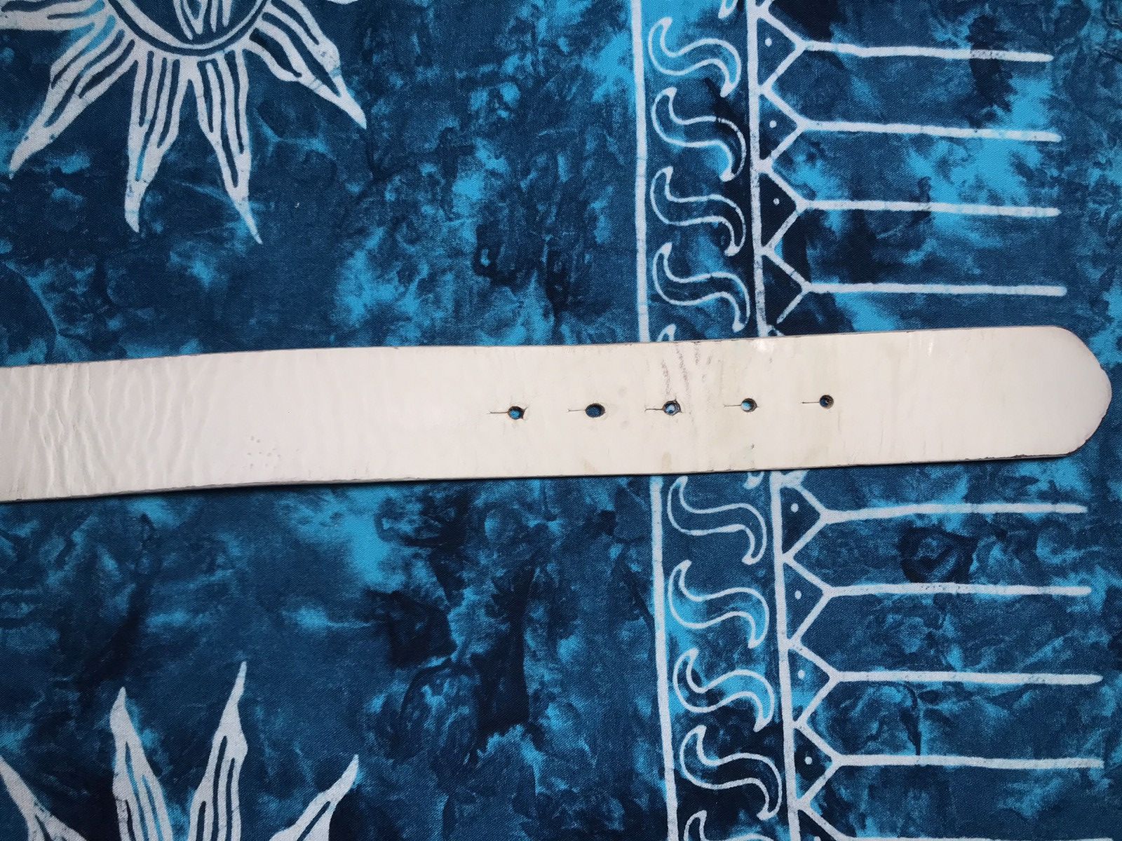 Energie Vintage Leather Belt Rodeo ENERGIE Y2K Size 34 - 6 Thumbnail