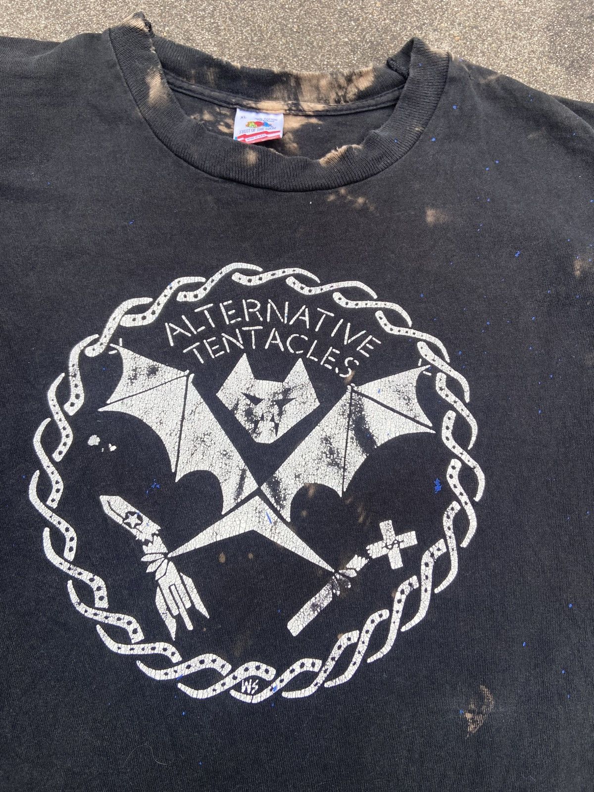 Band Tees × Vintage Vintage late 80s / early 90s Alternative Tentacles Tshirt Size US XL / EU 56 / 4 - 2 Thumbnail