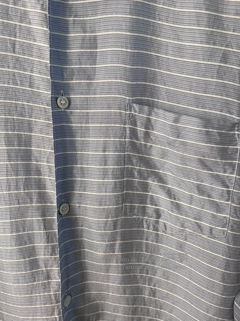 Comme des Garcons Comme des Garçons Striped Silk Shirt. Size US M / EU 48-50 / 2 - 3 Thumbnail