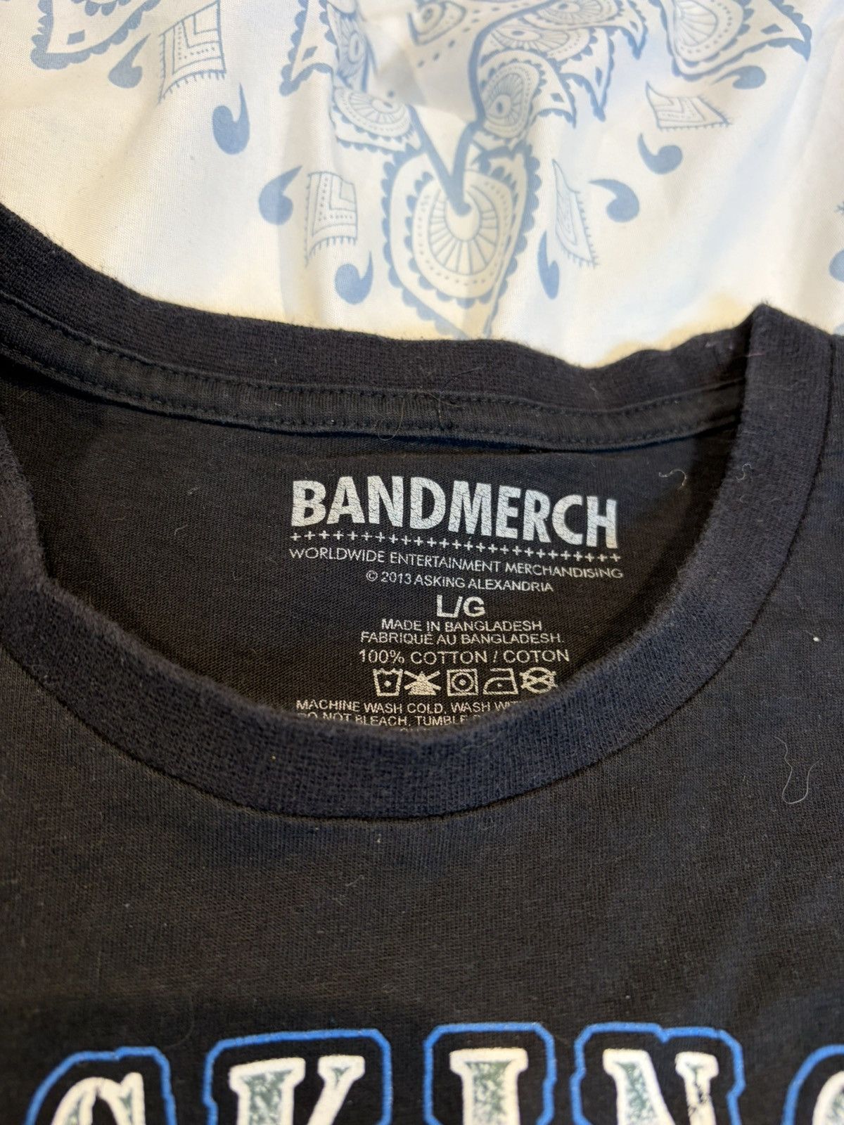 Vintage Asking Alexandria shirt Large Size US L / EU 52-54 / 3 - 3 Thumbnail