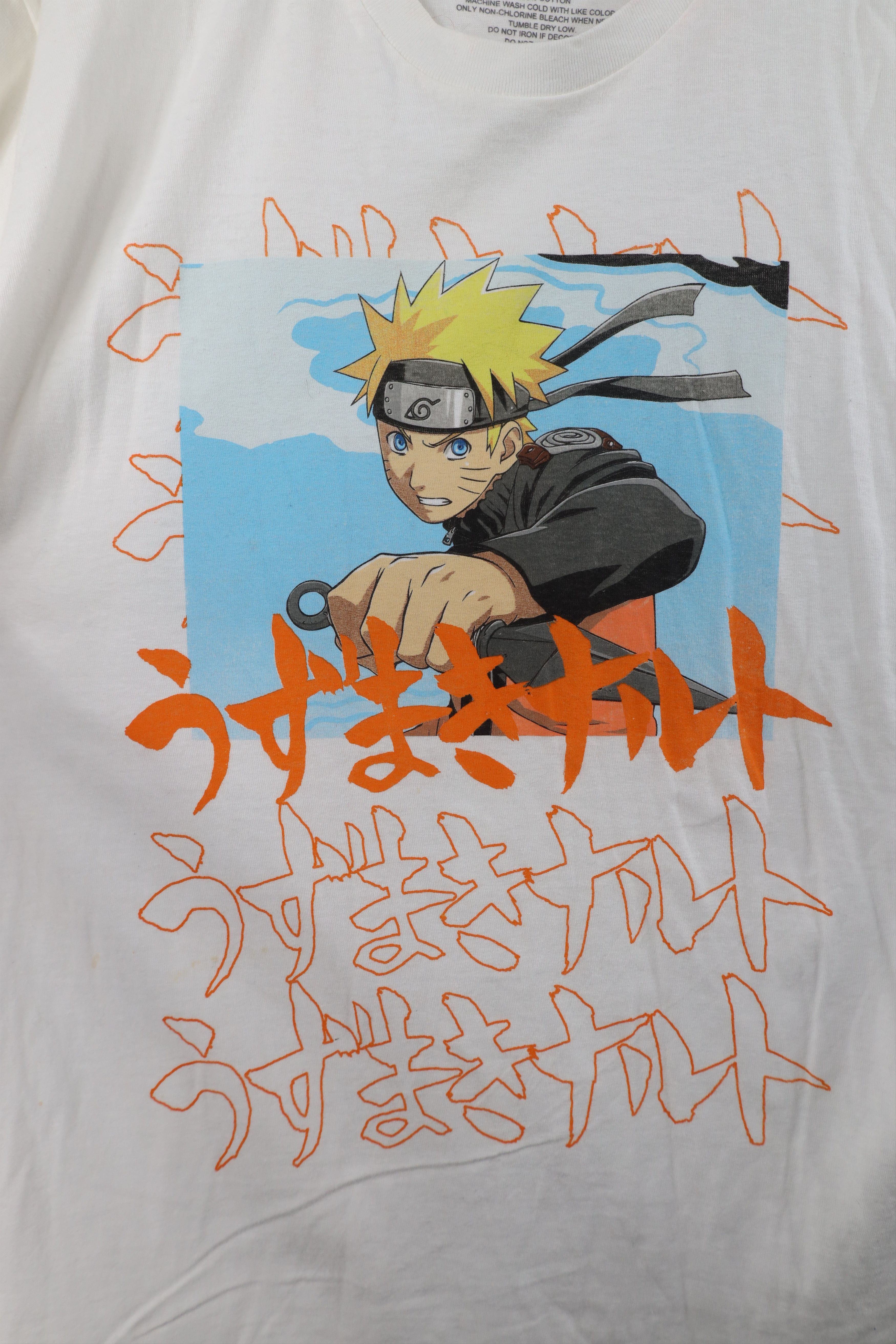 Vintage Vintage Y2K 2007 Naruto Anime Manga Short Sleeve T-Shirt Size US L / EU 52-54 / 3 - 4 Thumbnail