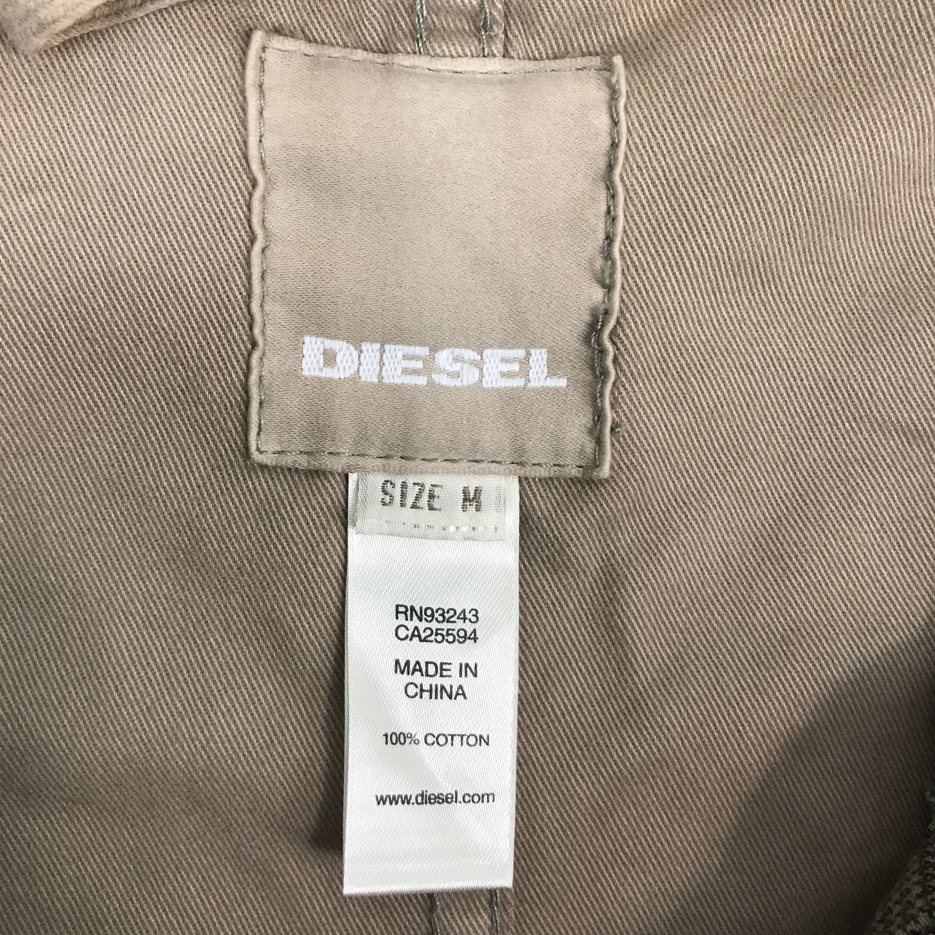 Diesel DIESEL BIKER STYLE DESIGN ZIPPER JACKET Size US M / EU 48-50 / 2 - 11 Thumbnail