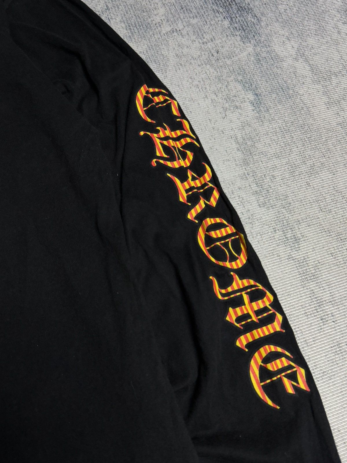 Chrome Hearts Chrome Hearts - Dagger Script Long Sleeves Size US XL / EU 56 / 4 - 6 Thumbnail