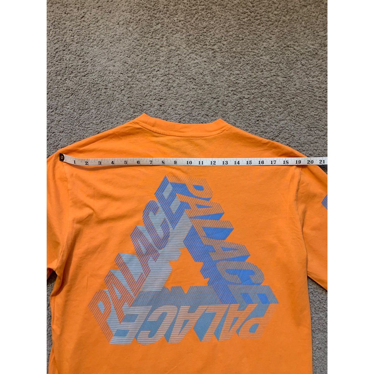 Palace PALACE ORANGE 3-D LOGO LS T-SHIRT Size US M / EU 48-50 / 2 - 21 Thumbnail