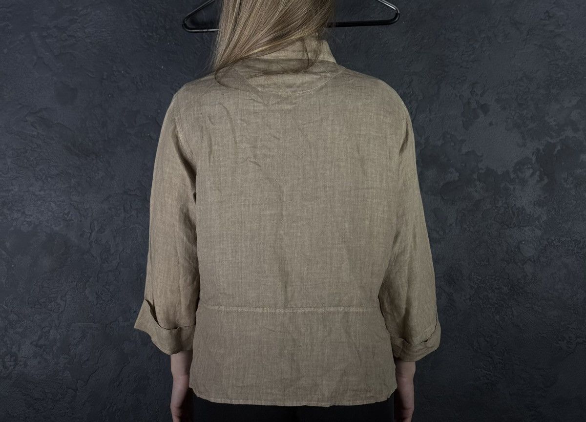 OSKA Oska Linen Lightweight Button Up Shirt Jacket Size 1 Size S / US 4 / IT 40 - 3 Thumbnail