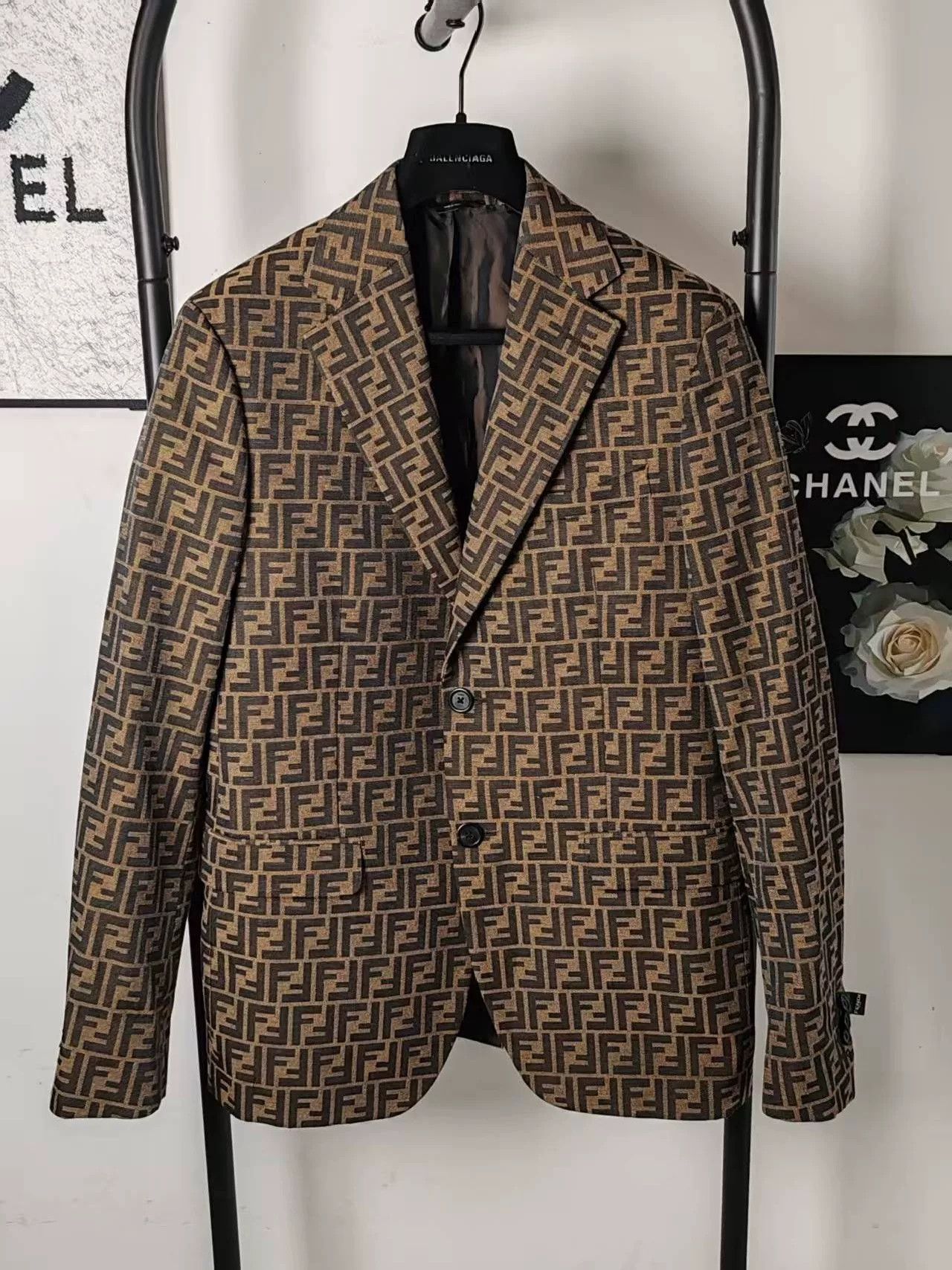 Fendi Fendi Formal White Suit 40r Men Size 40R - 1 Thumbnail
