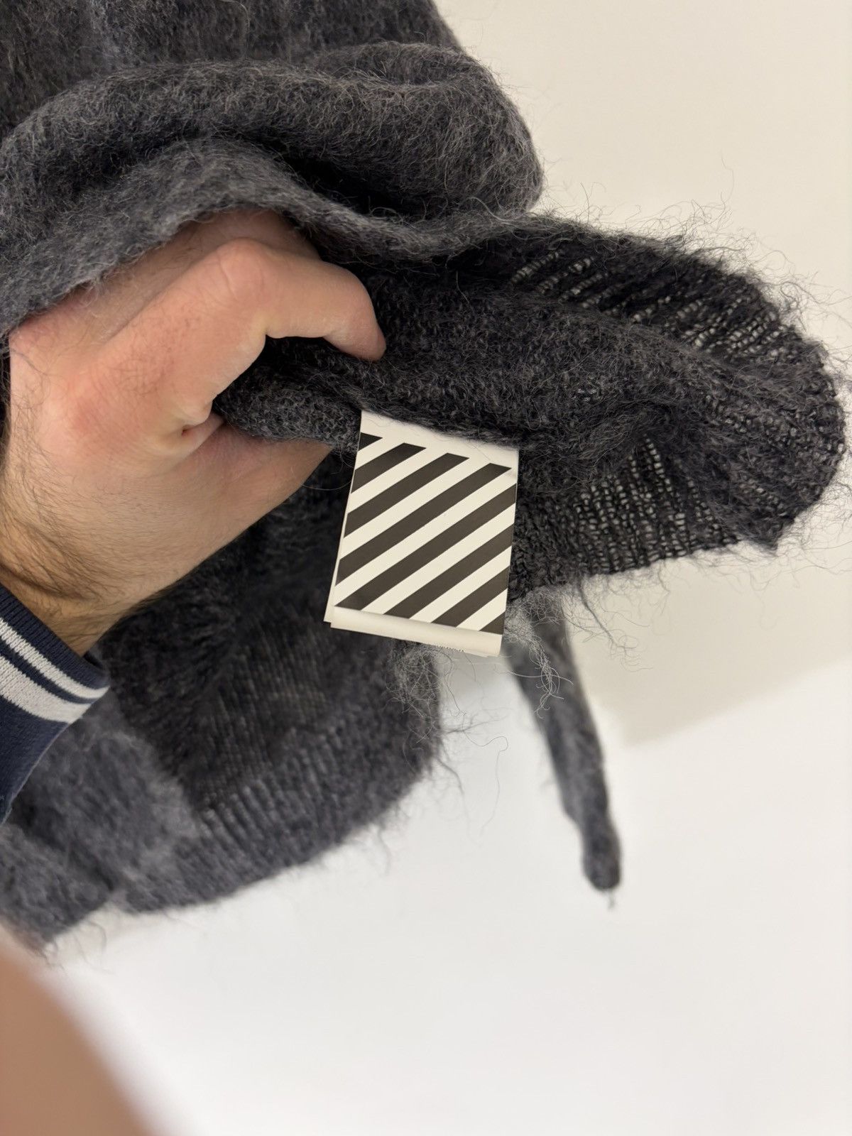 Off-White Off White Mohair sweater Size US S / EU 44-46 / 1 - 3 Thumbnail