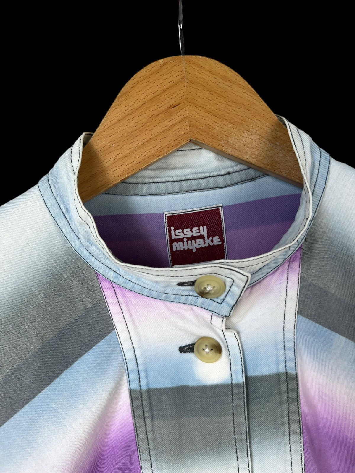 Issey Miyake Rare 1980 Issey Miyake Lucid Long Shirt Size US L / EU 52-54 / 3 - 6 Thumbnail