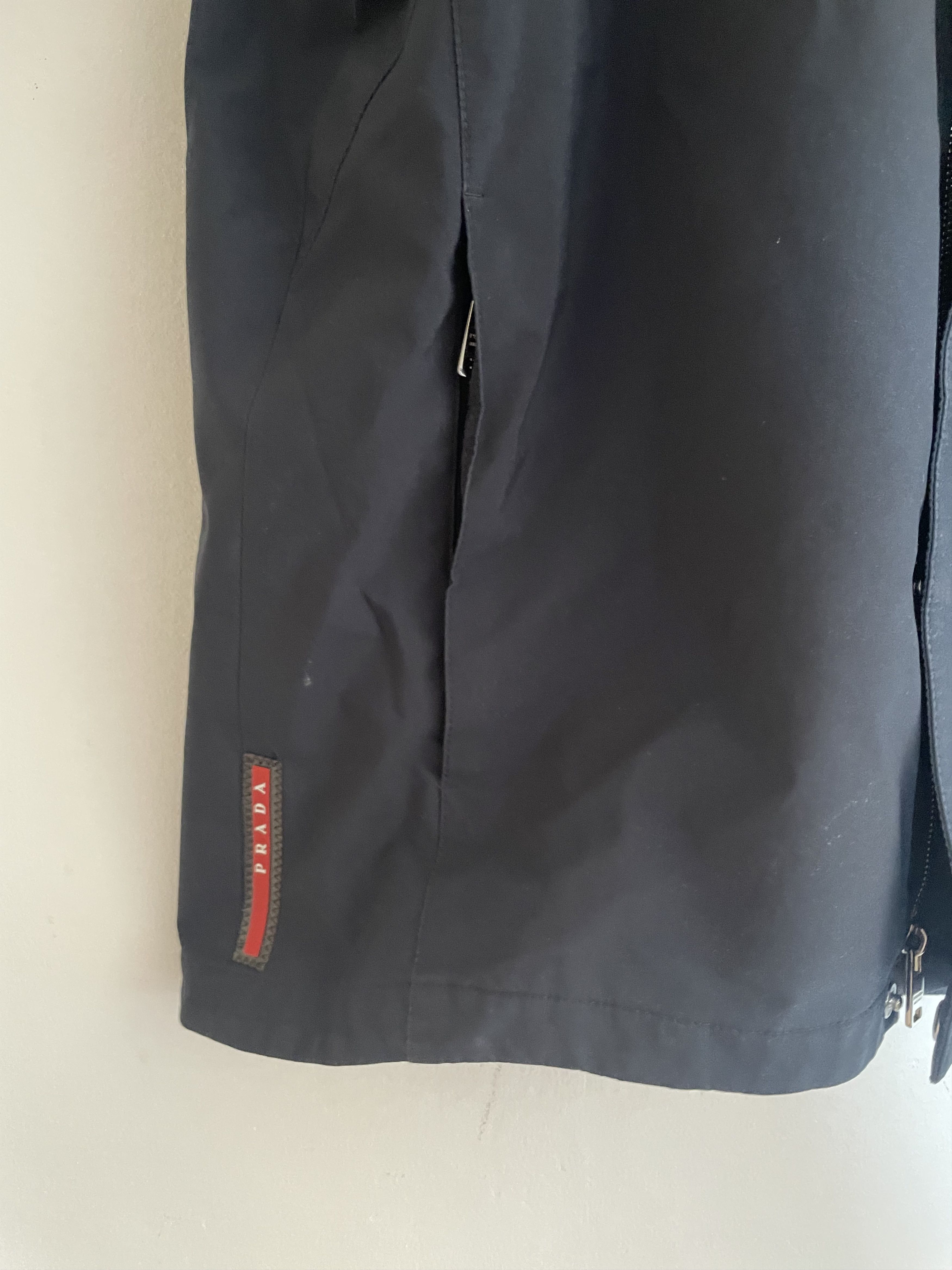 Prada Prada Navy Blue Jacket w/ Hidden Hood – GORETEX Size US M / EU 48-50 / 2 - 3 Thumbnail