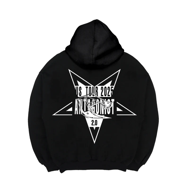 Playboi Carti Playboi Carti Antagonist Hoodie Merch 2.0 Black Hoodie Size US XL / EU 56 / 4 - 2 Thumbnail
