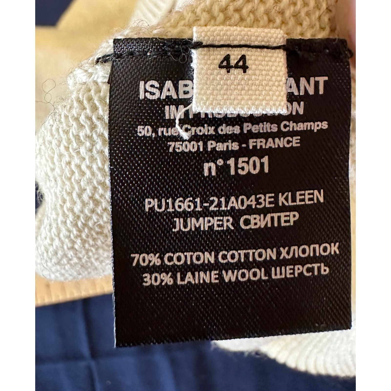 Isabel Marant Etoile NWT* Isabel Marant Etoile Pull Kleen Sweater Size 44 Size M / US 6-8 / IT 42-44 - 7 Thumbnail