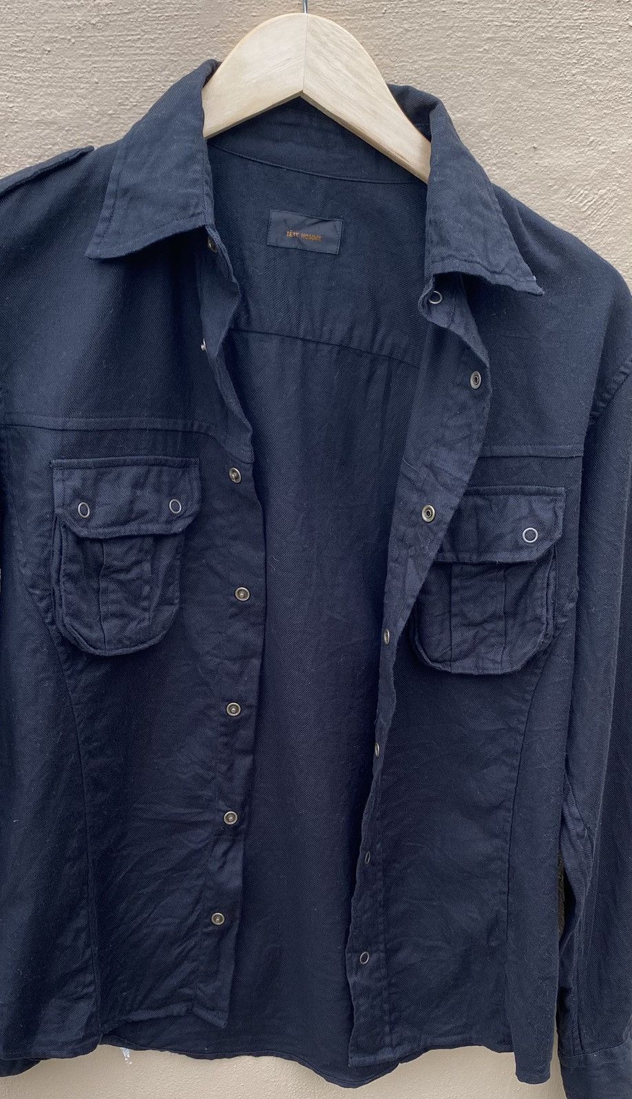 Tete Homme TETE HOMME 3D Pockets Cargo Shirts Size US S / EU 44-46 / 1 - 4 Thumbnail