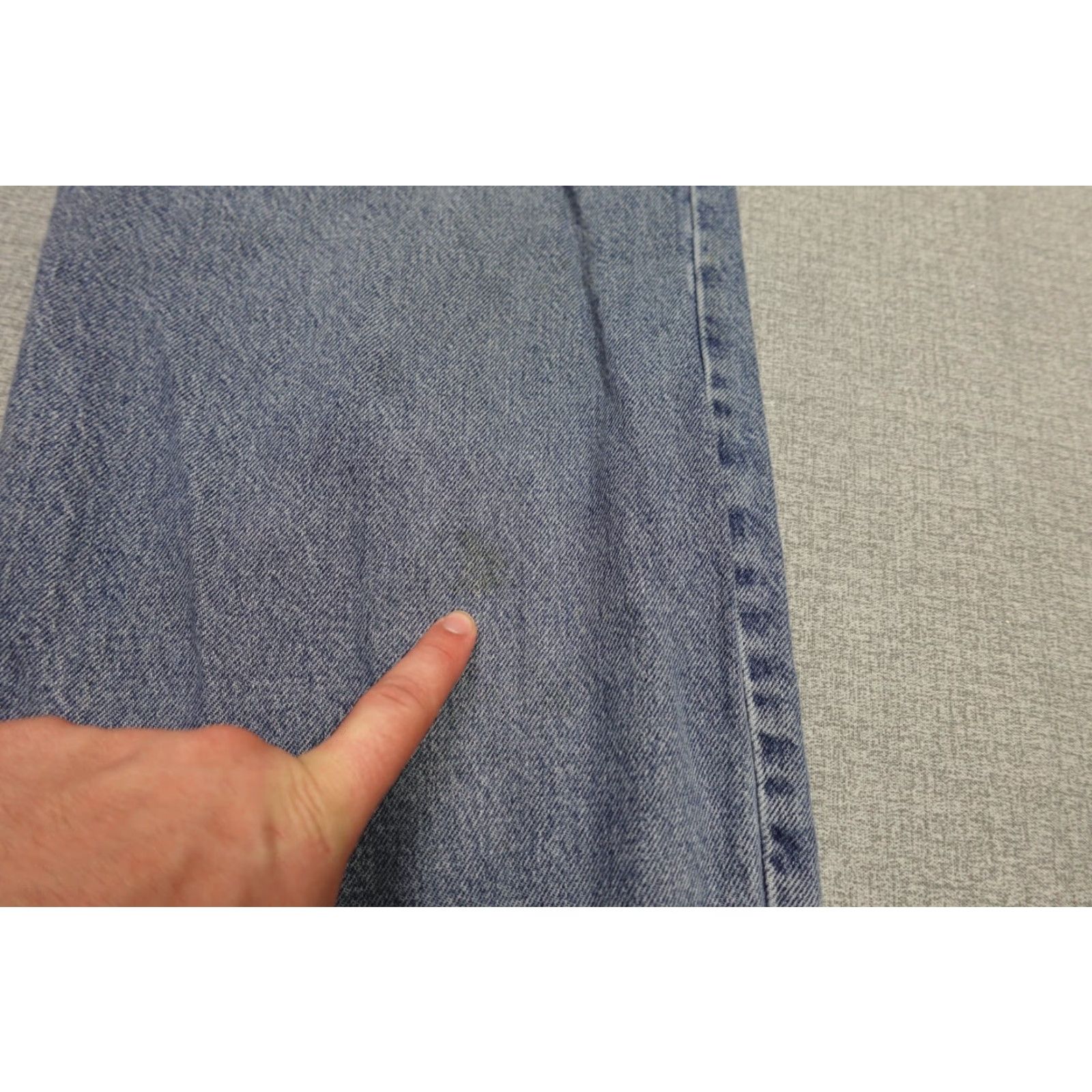 Tommy Hilfiger Tommy Hilfiger Jeans Mens 38x32 Blue Dark Wash Baggy Hip Hop Vintage Style Straight Size US 38 / EU 54 - 3 Thumbnail