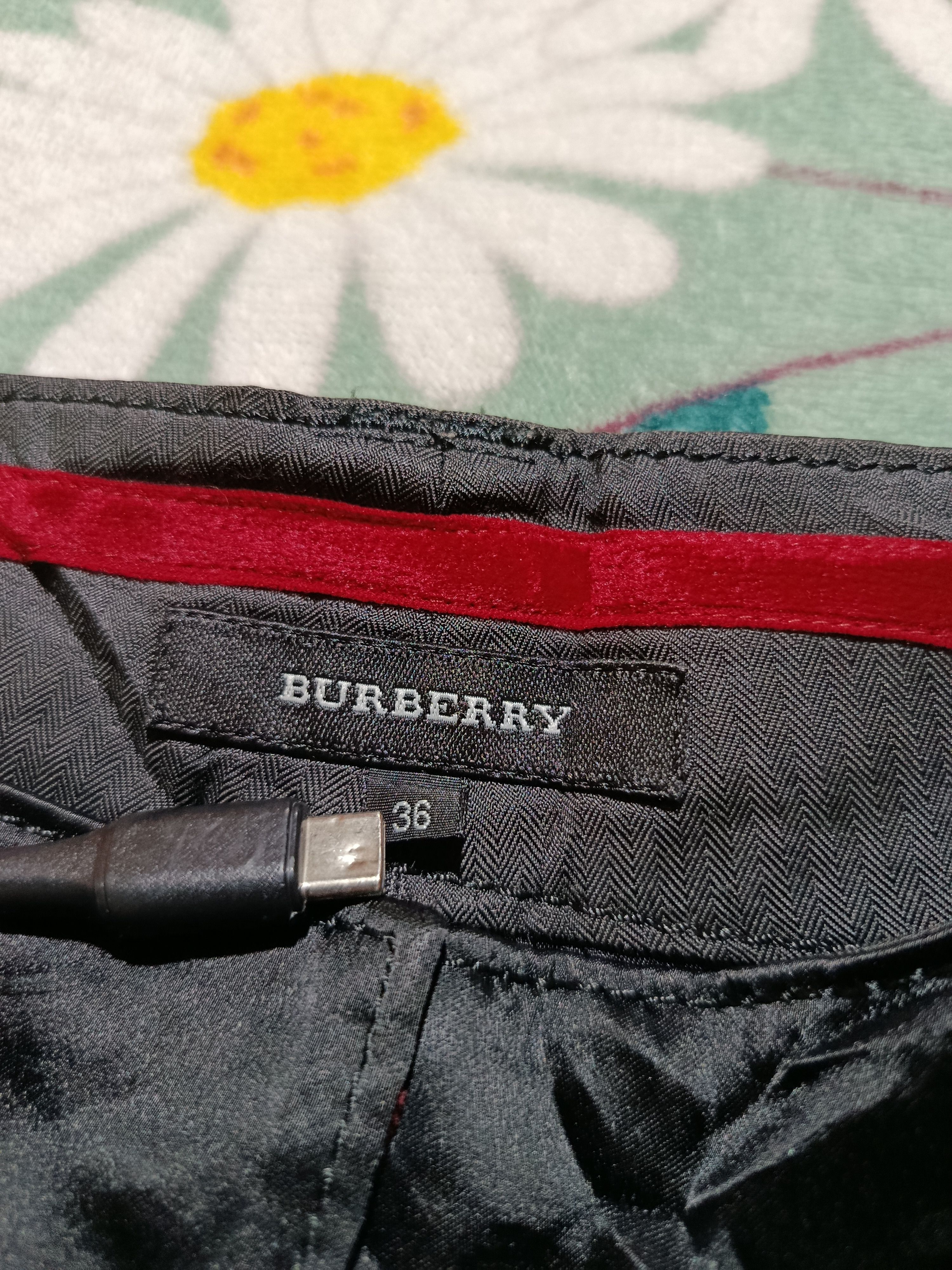 Burberry Vintage Burberry Triacetate Bondage pants Size 29" - 11 Thumbnail