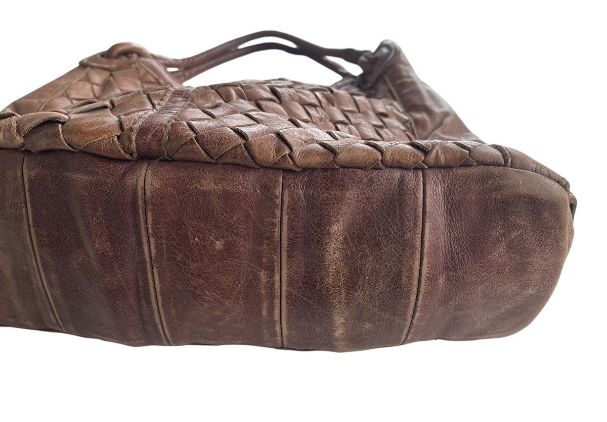 GOA GOA Woven Leather Tote Bag Size ONE SIZE - 14 Thumbnail