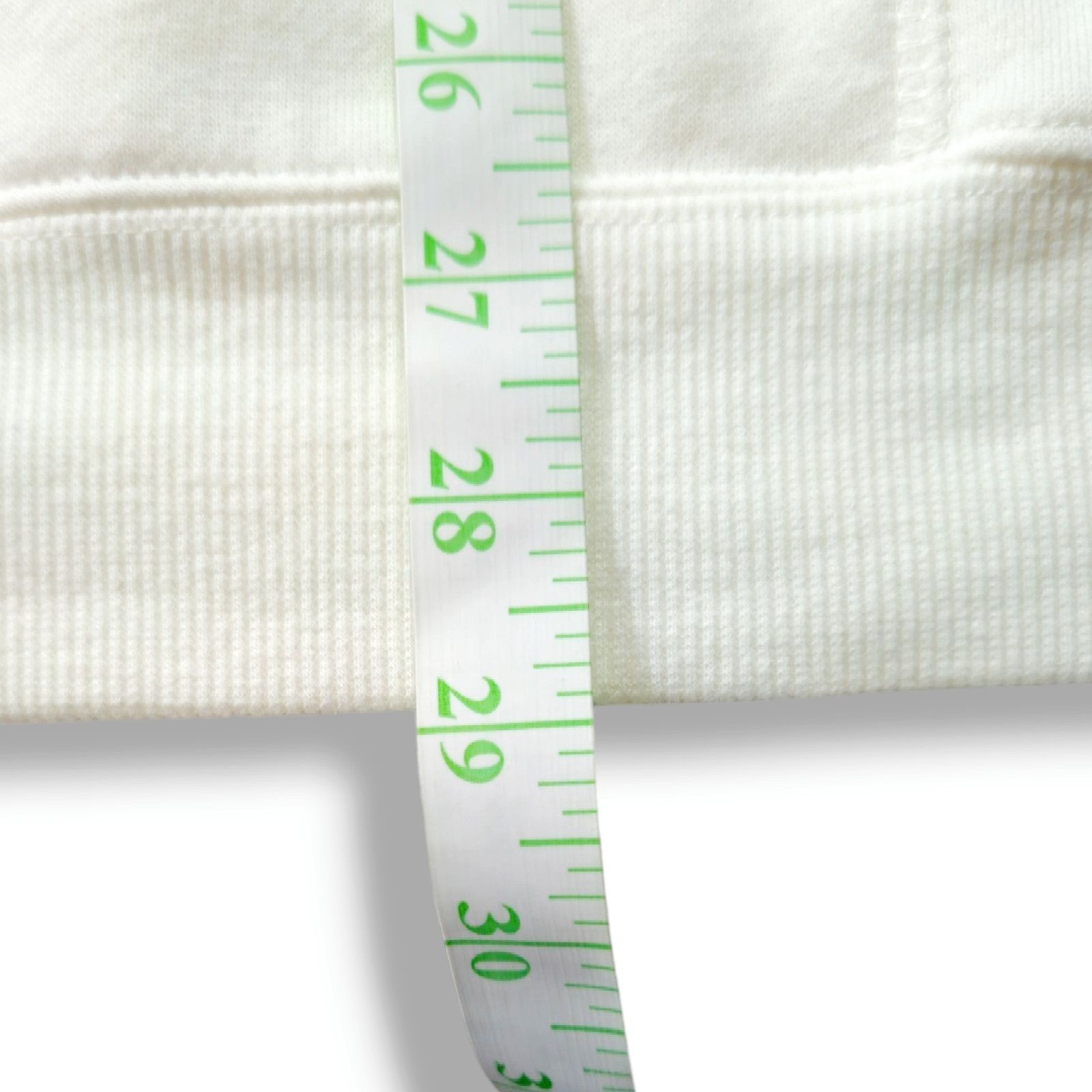 Aeropostale Aeropostale Fleece Lined Pullover Hoodie Drawstring Ivory L Size L / US 10 / IT 46 - 7 Thumbnail