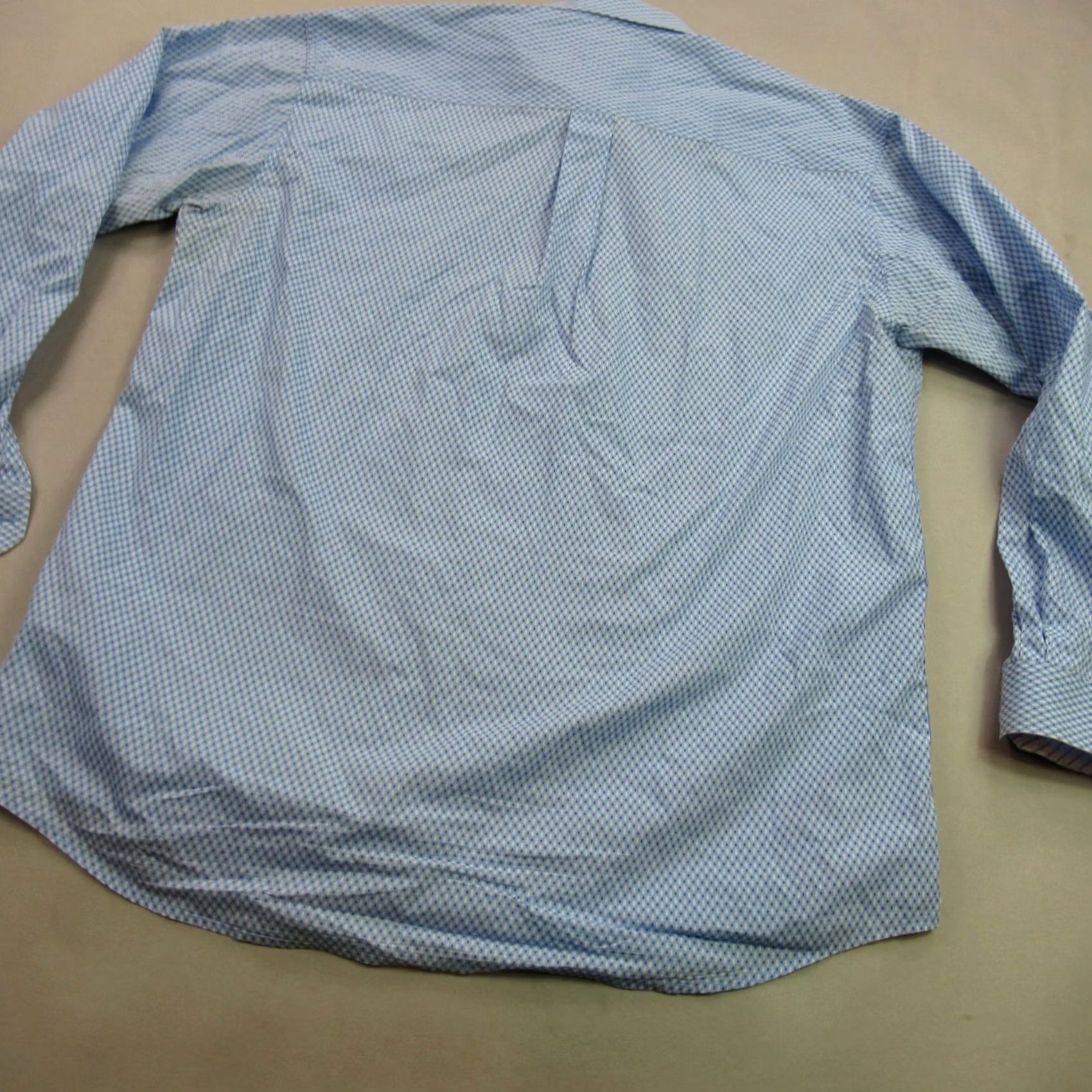 Vintage Cinch Shirt XL Blue Long Sleeve Button Front Casual Lightweight Mens Size US XL / EU 56 / 4 - 7 Thumbnail