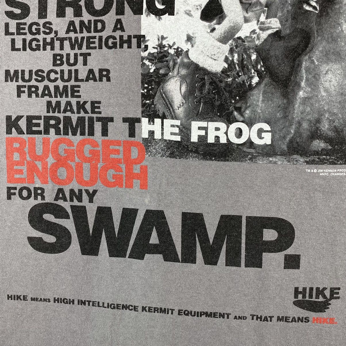 Vintage Vintage 90's KERMIT THE FROG Hike Graphic Tee Size US L / EU 52-54 / 3 - 6 Thumbnail